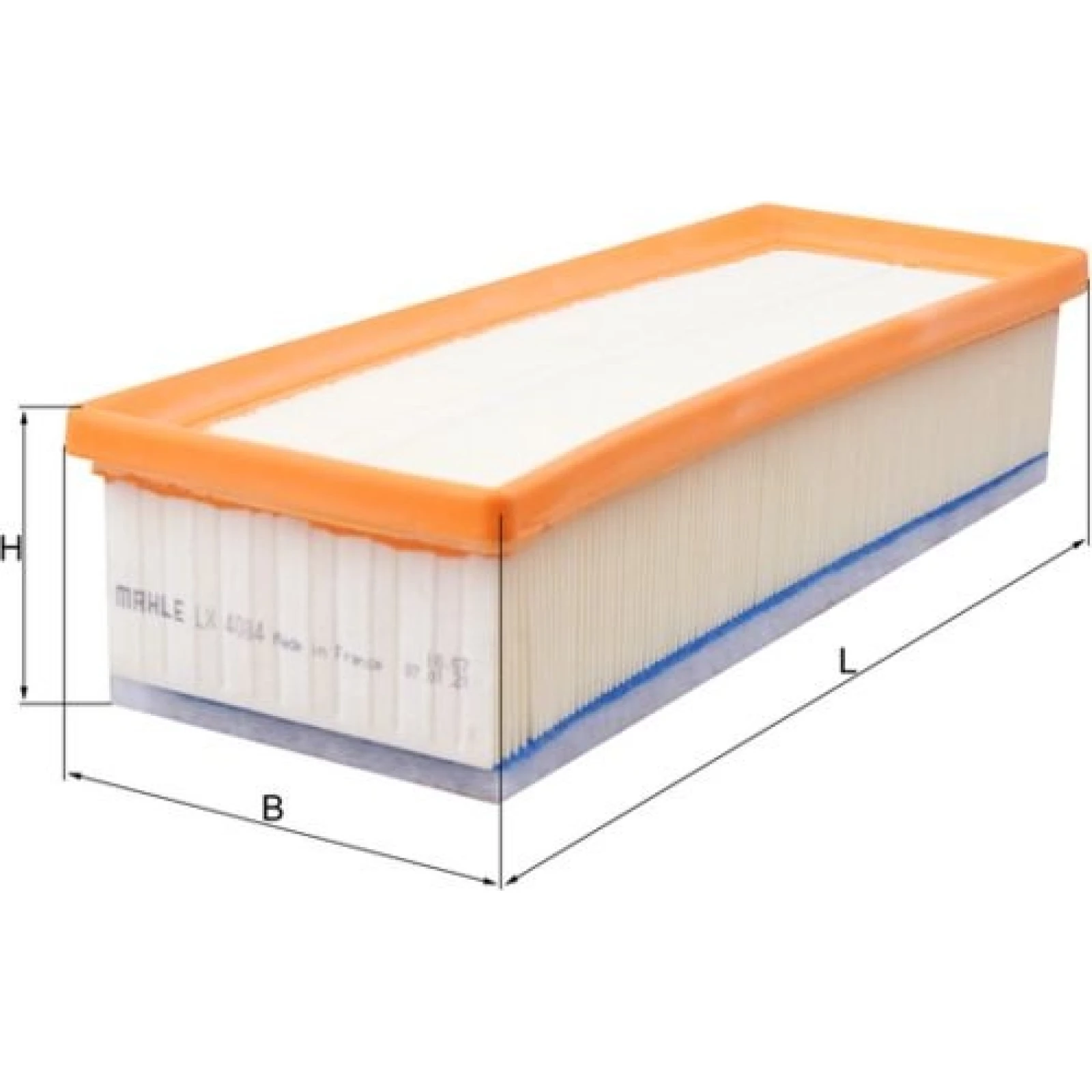 MAHLE Luftfilter LX 4084