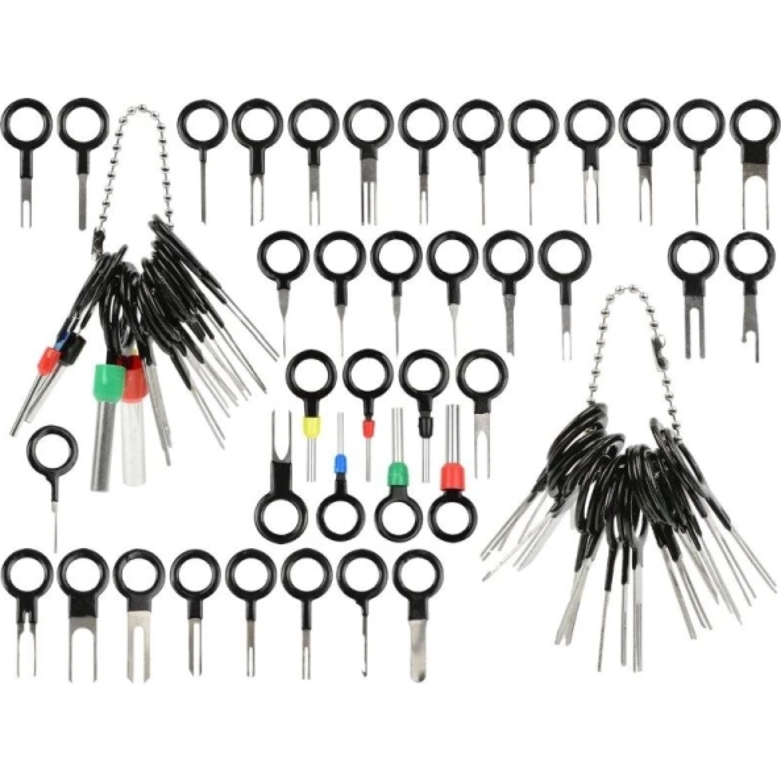 GEKO Entriegelungswerkzeug-Satz für Stecker und Kontakte, 38-teilig G02704