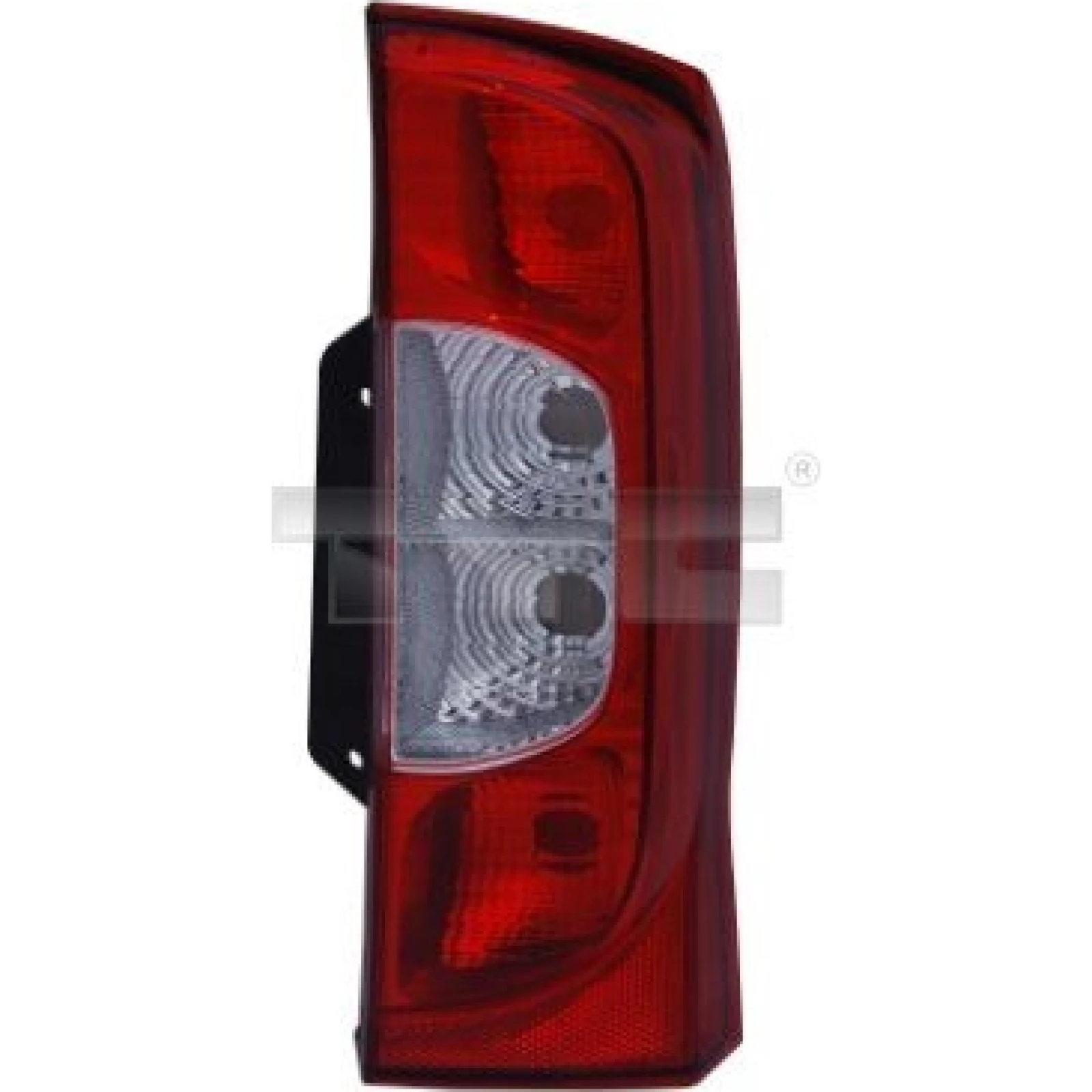 Heckleuchte R O K-PLATTE ROT/WEISS 55530702