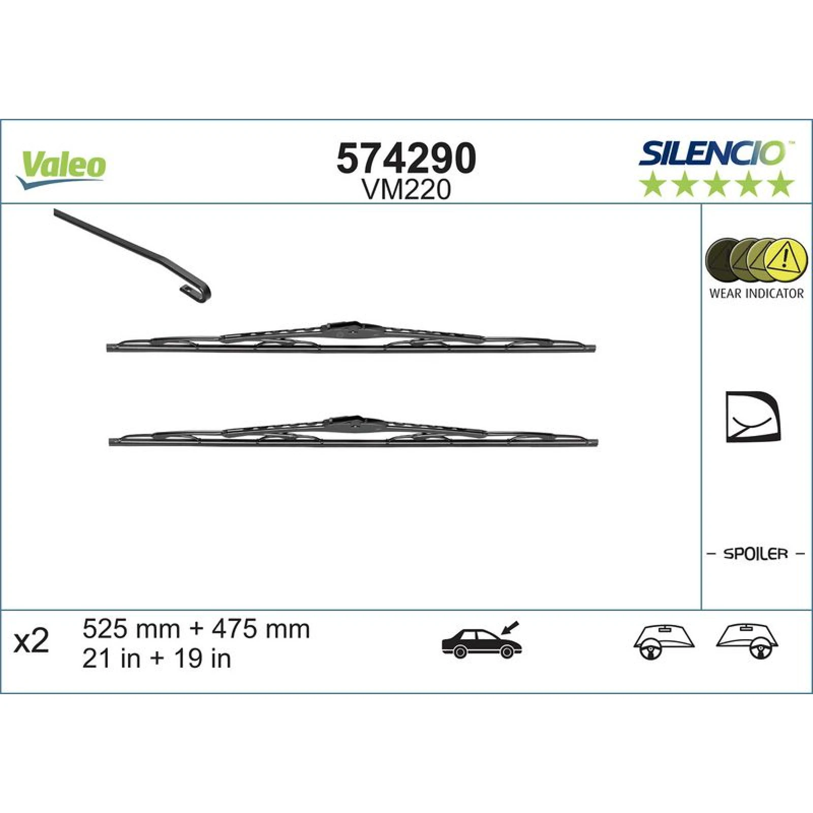 Valeo Silencio Performance 574290