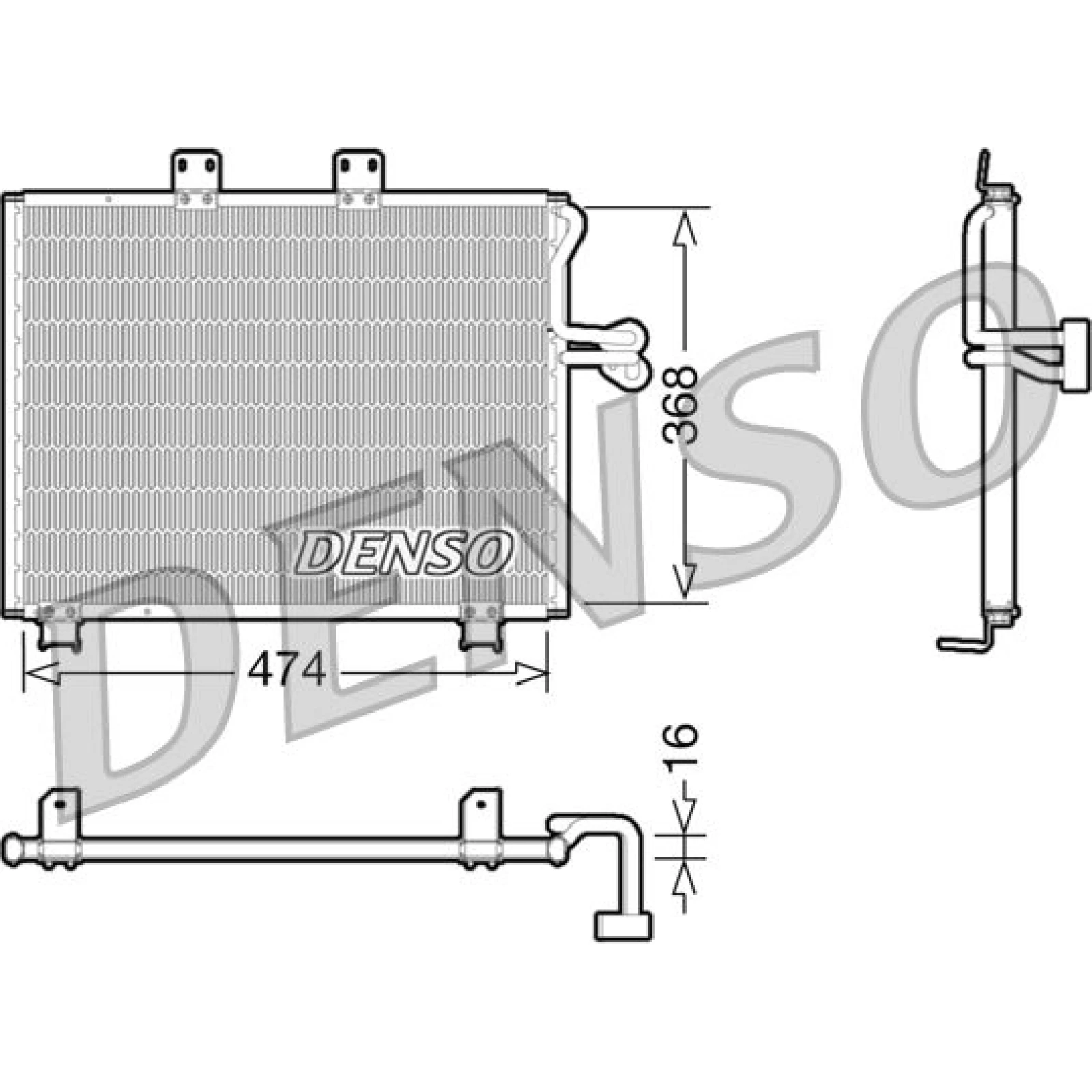 DENSO Motorkühler DRM23101