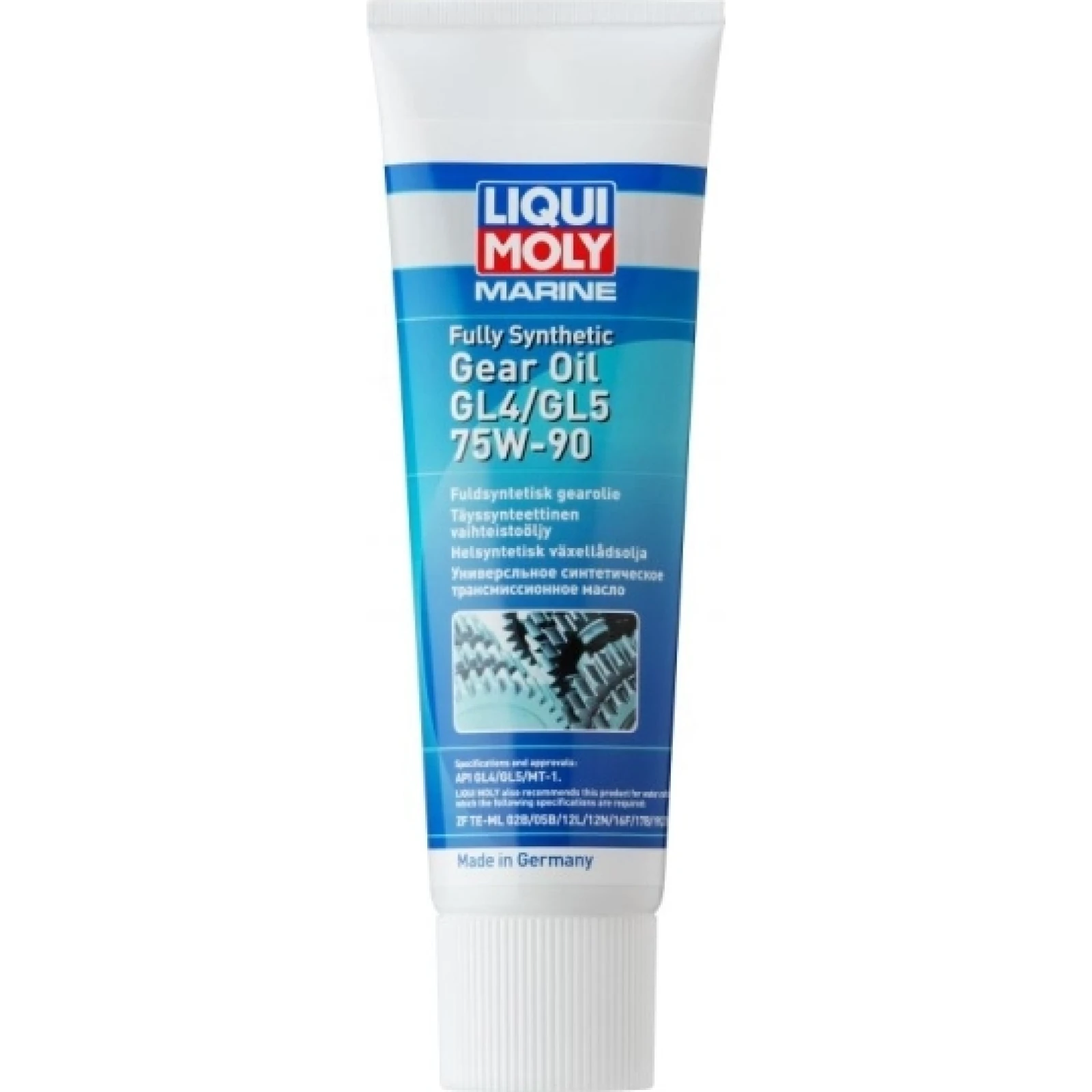 LIQUI MOLY Marine Vollsynthetisches Getriebeöl GL4/GL5 75W-90 250 ml 25037