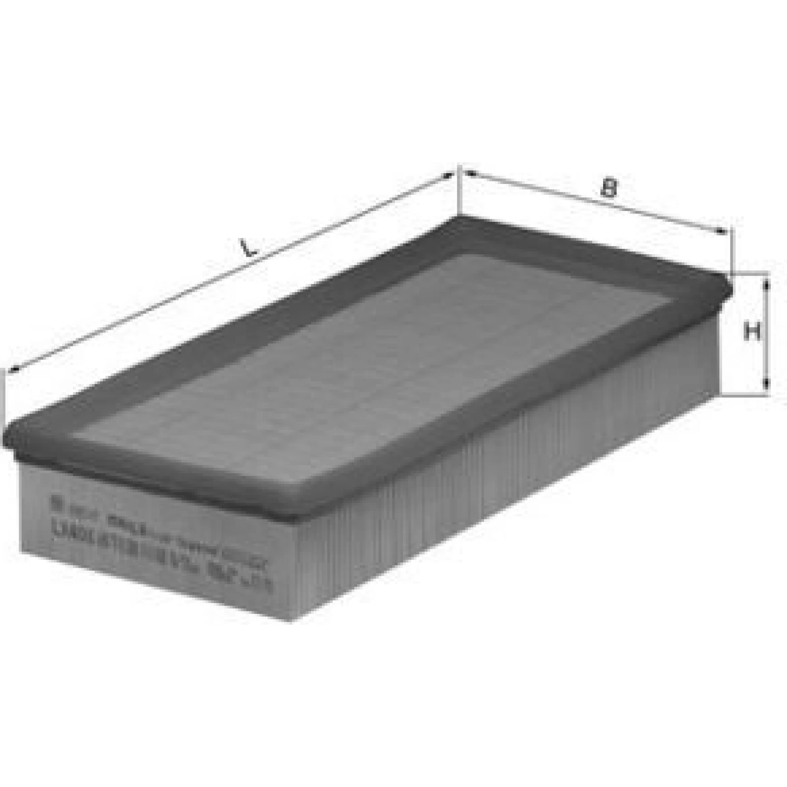 MAHLE Luftfilter LX 408