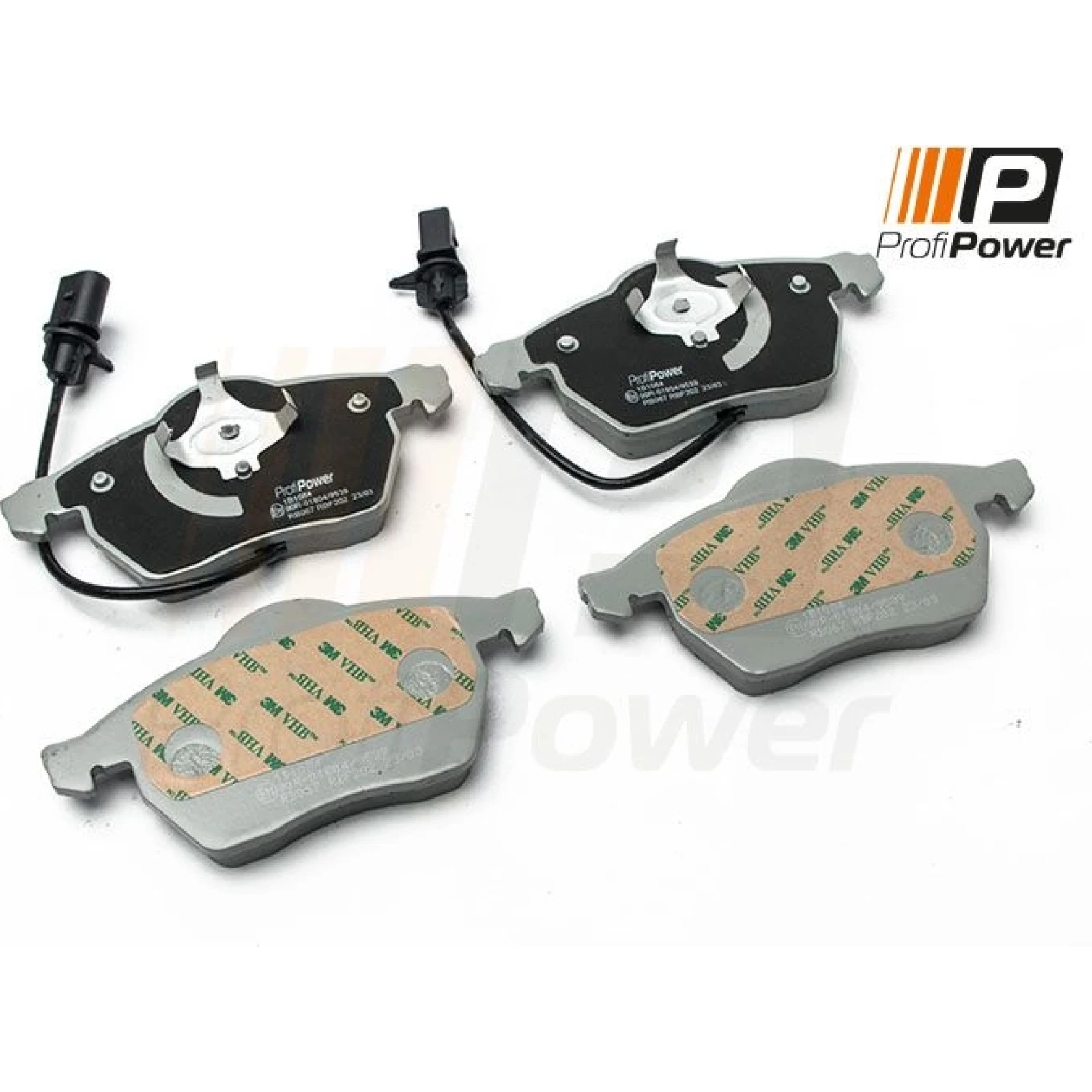 PROFIPOWER Bremsbelagsatz, Scheibenbremse 1B1084