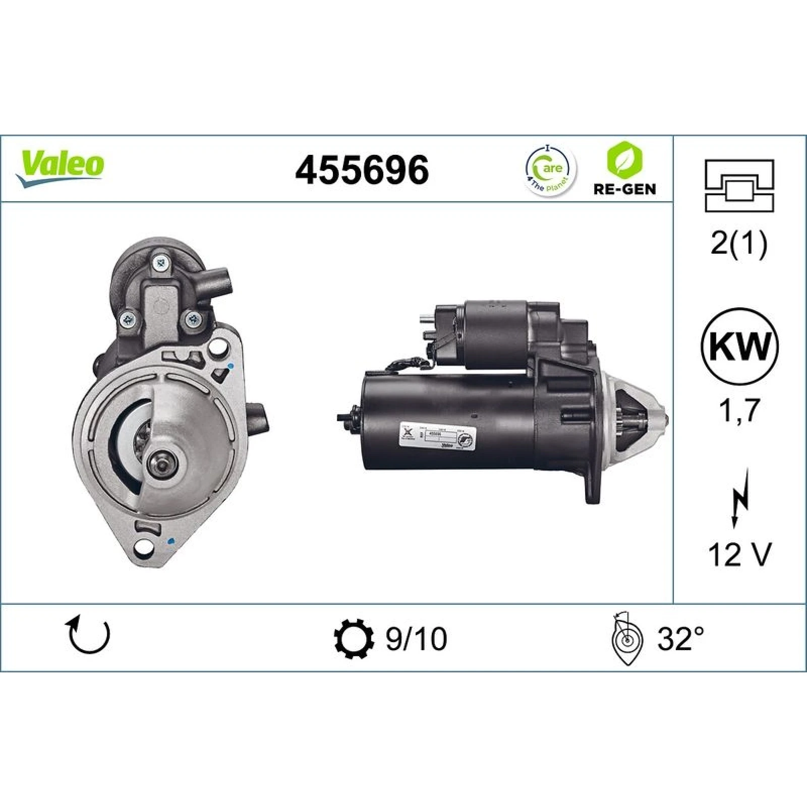 VALEO Anlasser 201187