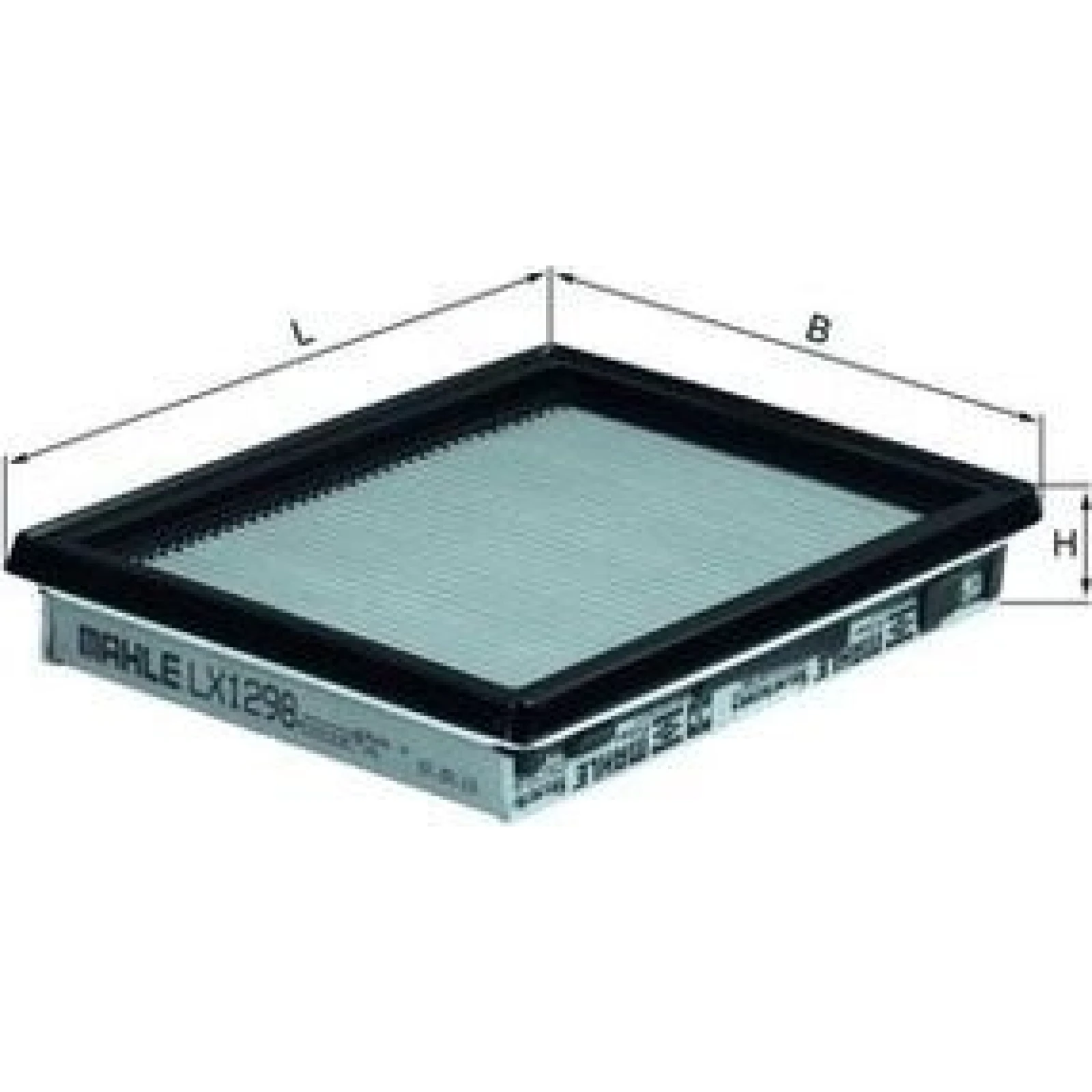MAHLE Luftfilter LX 1298