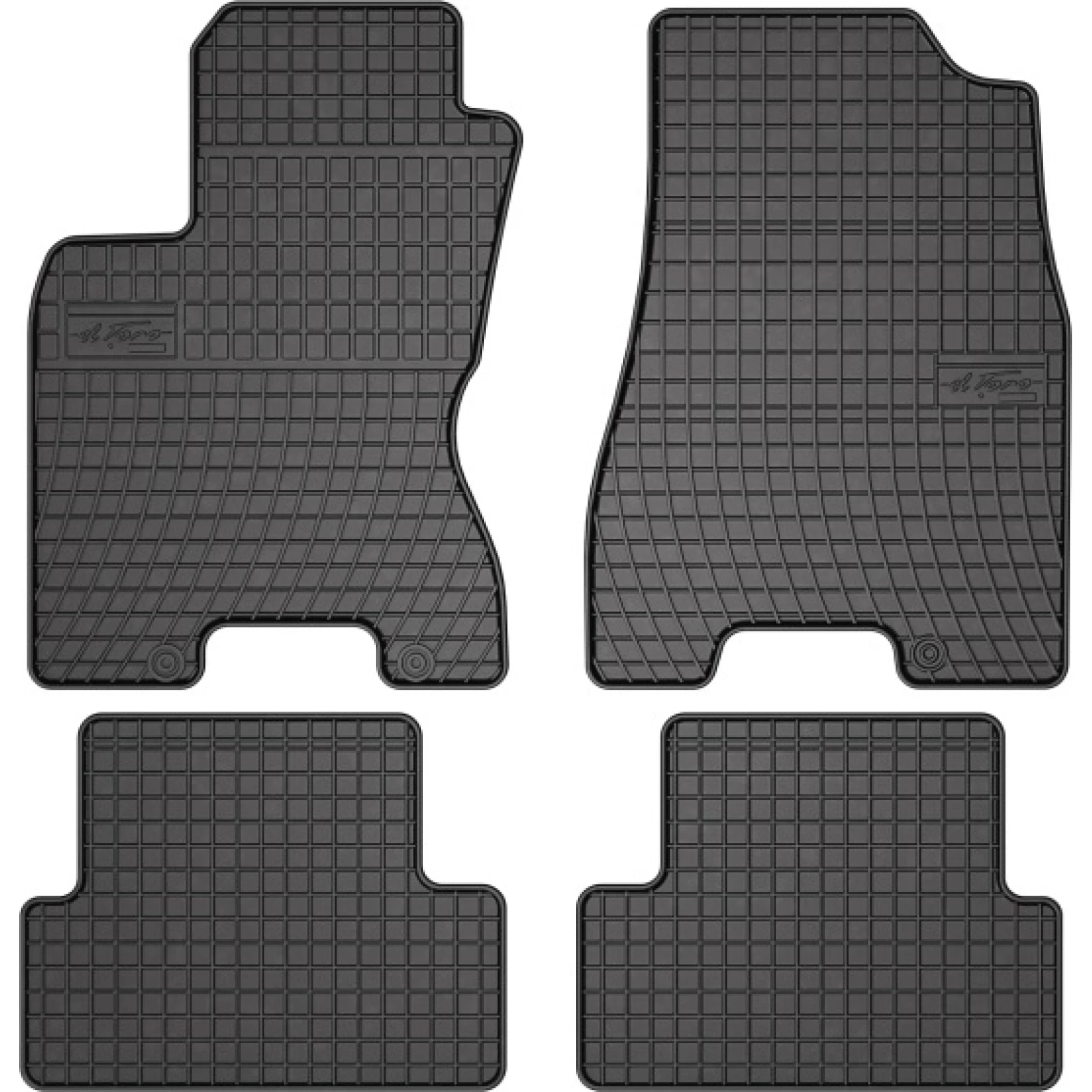 FROGUM passgenaue Kofferraummatte / Gummimatte Nissan X-Trail T31 07 0455