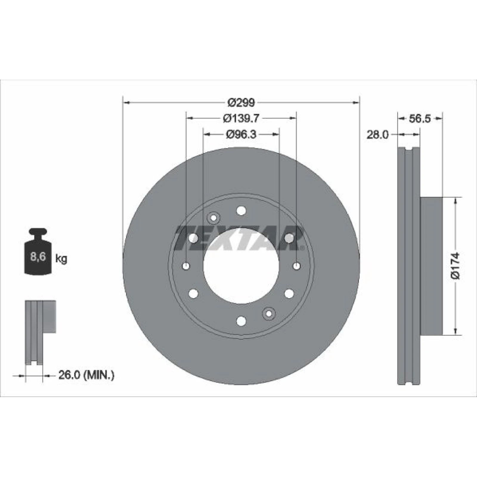 Bremsscheibe 92338103