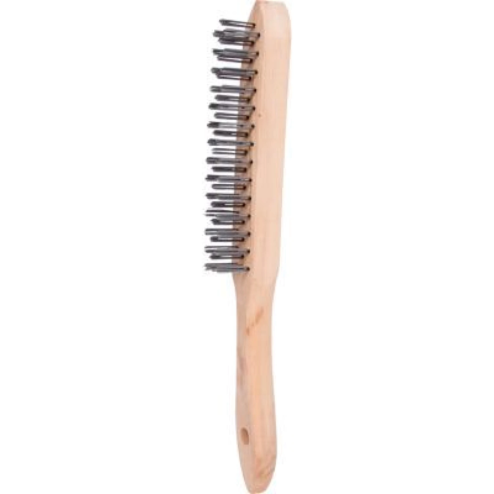 KS TOOLS Manuelle Drahtbürste, Stahl, 3-reihig, 290 mm 201.2305