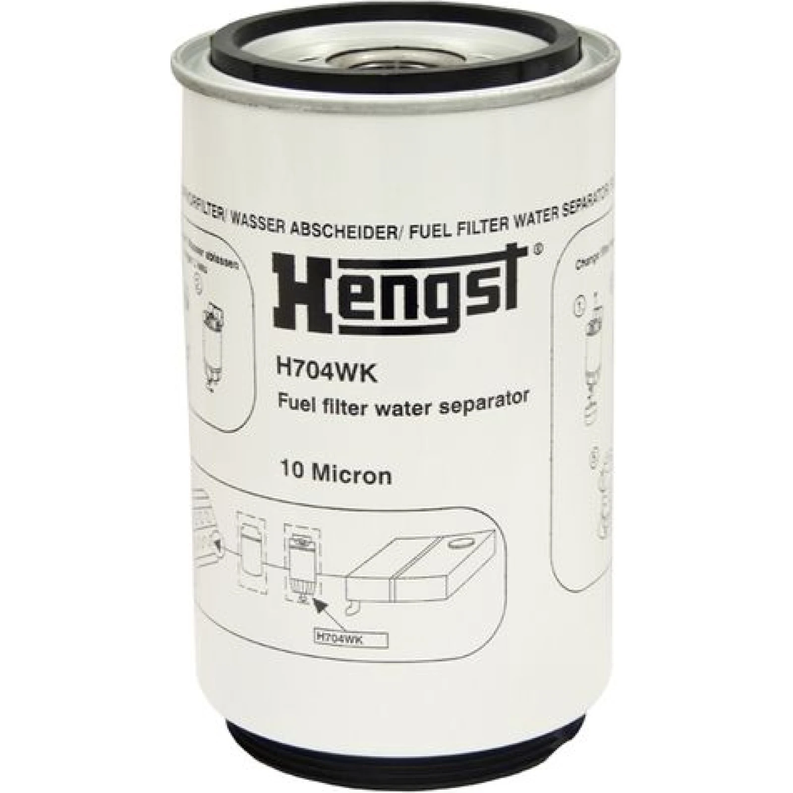 HENGST FILTER Kraftstofffilter H704WK