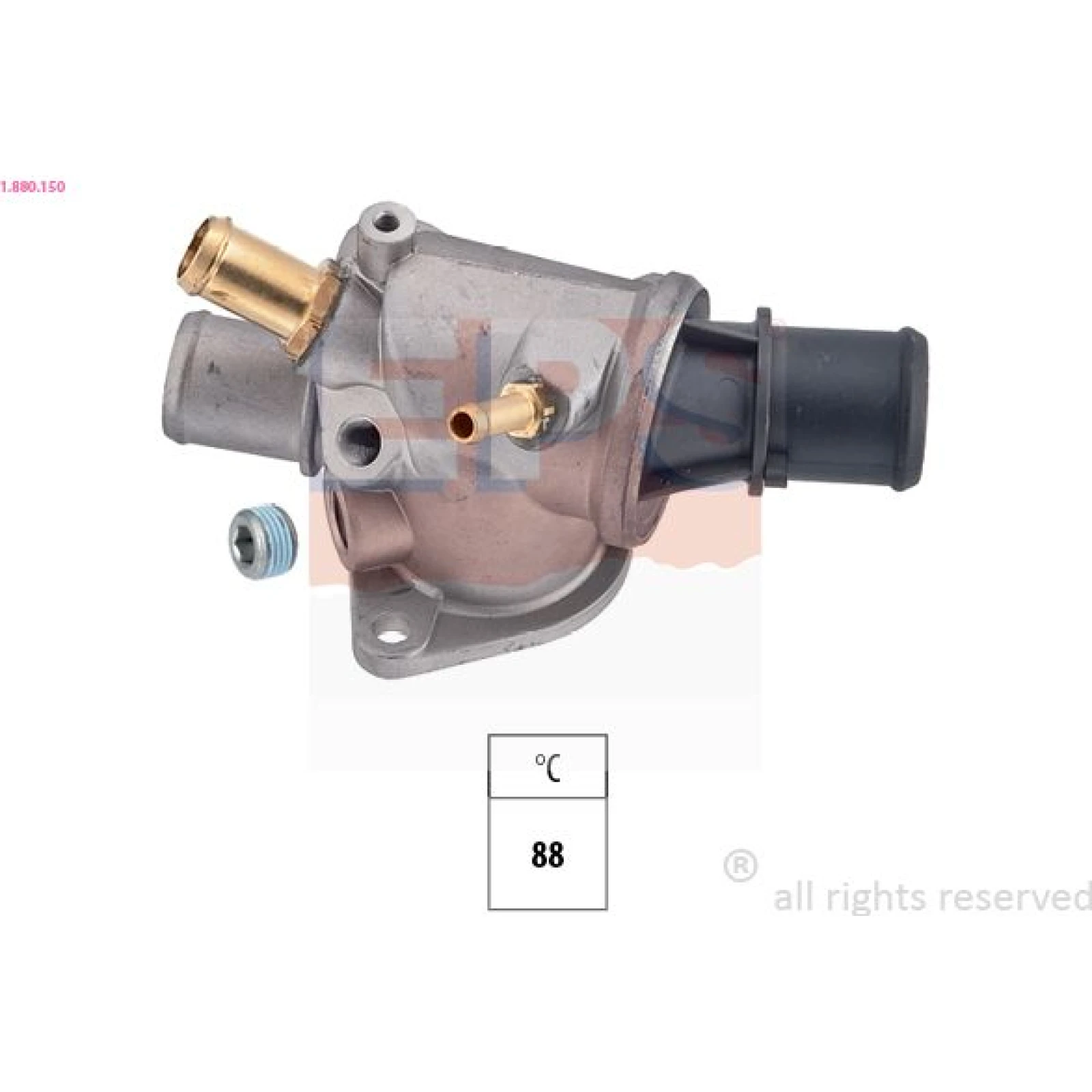 Thermostat, Kühlmittel 1.880.150