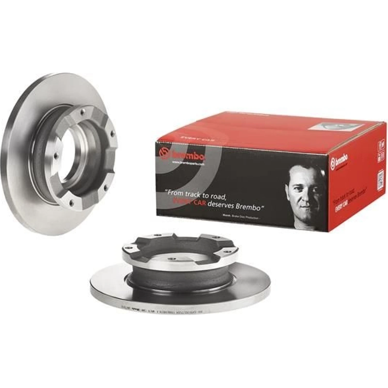 Brembo Bremsscheibe Hinterachse 08.A730.10