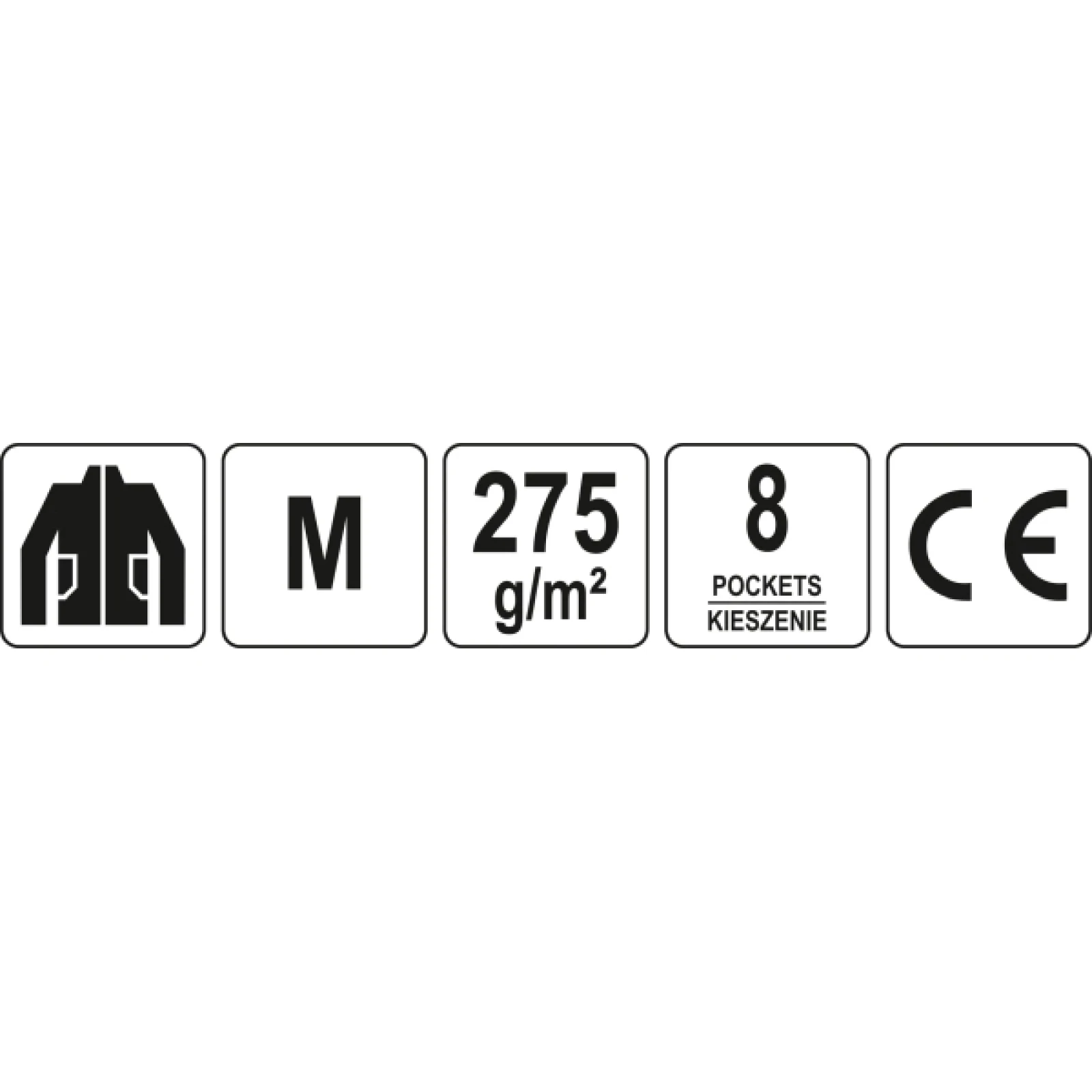 YT-8021 Yato Arbeits- Werkstatt Jacke / M
