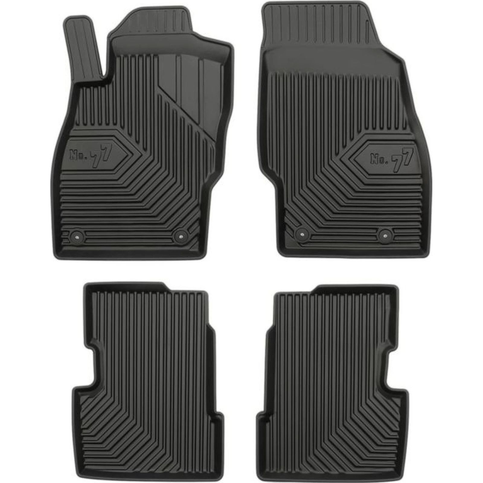 FROGUM Elastomer-Fußmatten Opel Corsa D 2006-2014 77407169