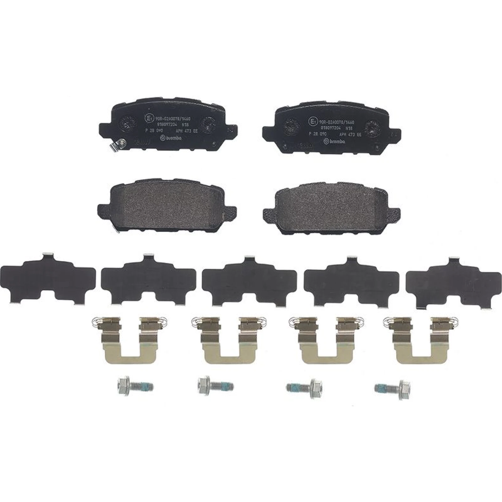 BREMBO Bremsklötze HA P 28 090