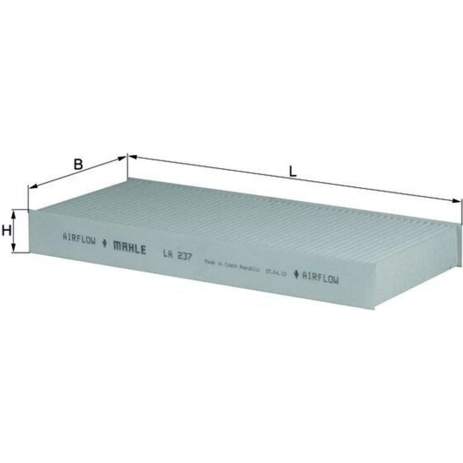 MAHLE Filter, Innenraumluft LA 237