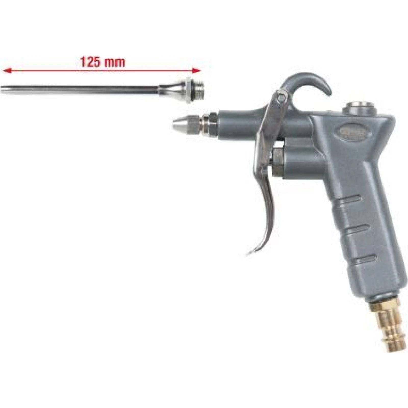 KS TOOLS Pneumatische Blaspistole mit Aufsatz 515.1930