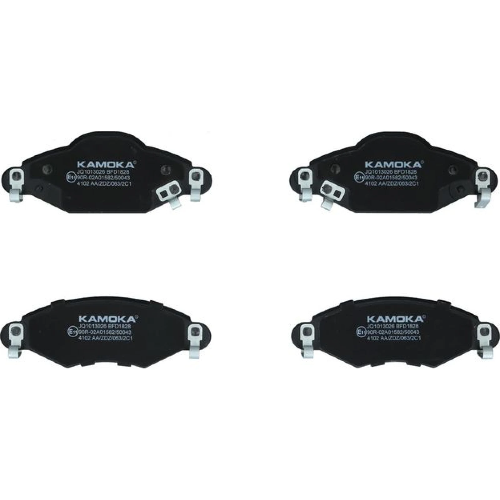 KAMOKA Bremsbelagsatz, Scheibenbremse JQ1013026