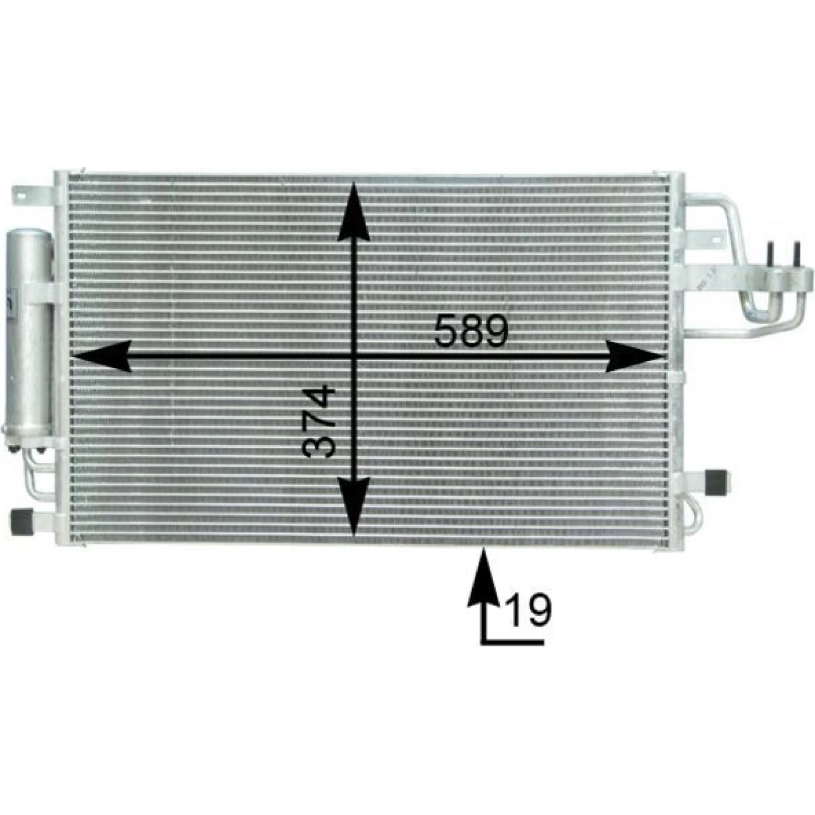Kondensator, Klimaanlage AC 399 000S