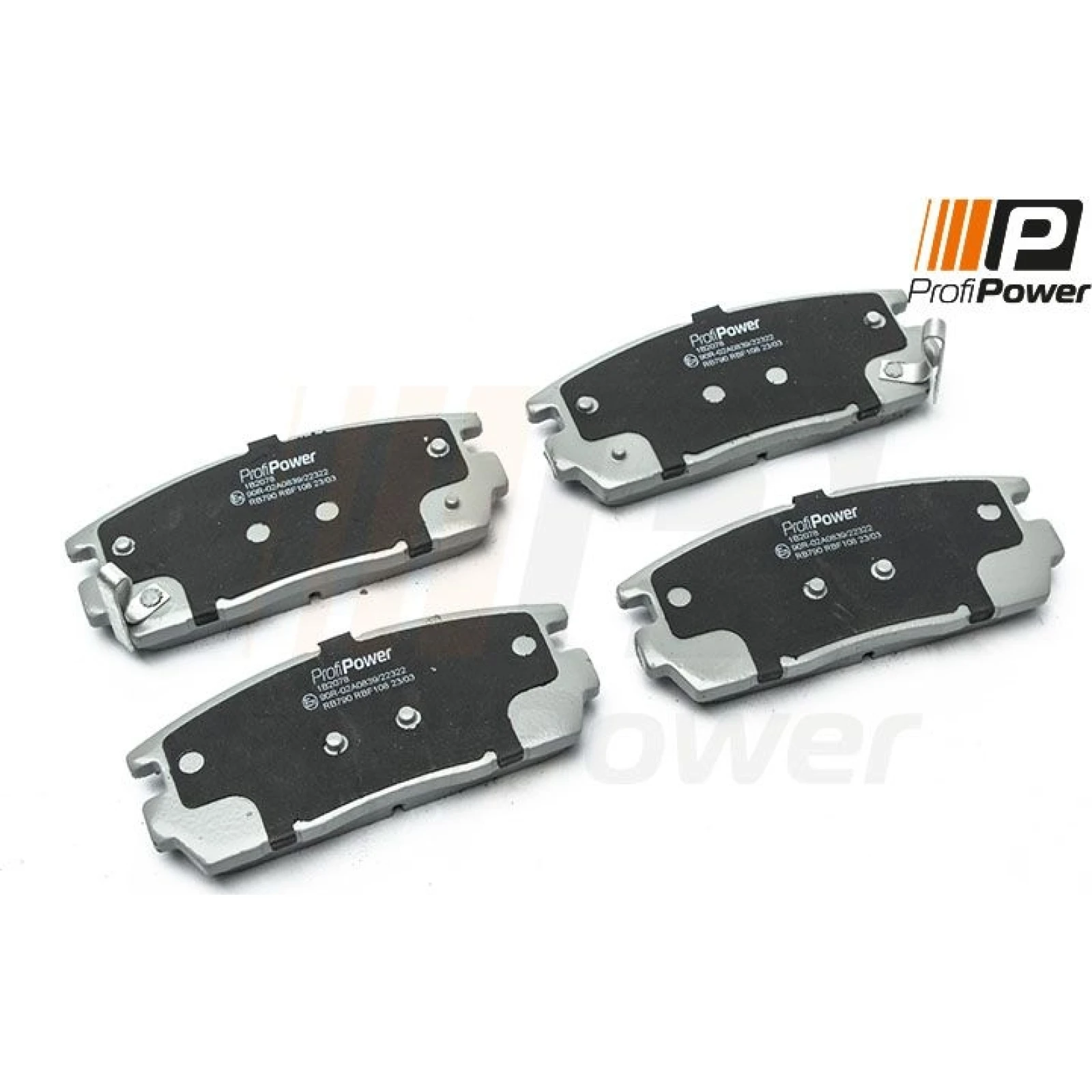 PROFIPOWER Bremsbelagsatz, Scheibenbremse 1B2078