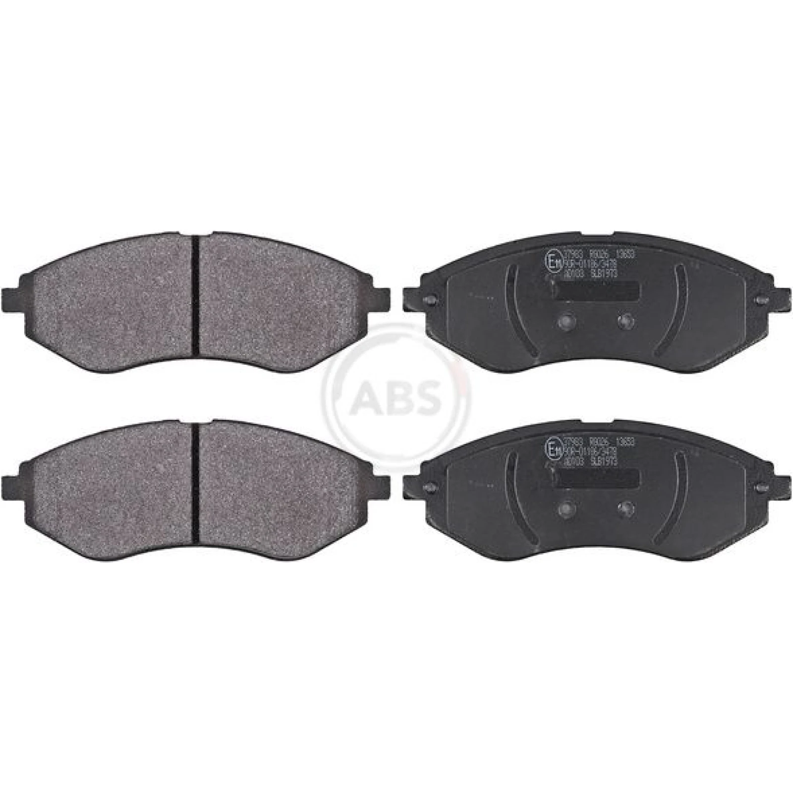 A.B.S. Bremsbeläge 37983