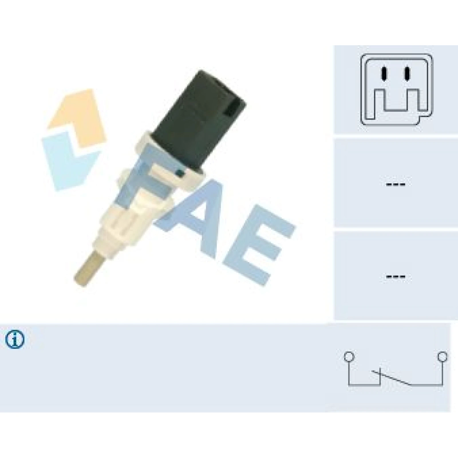 FAE Schalter, Kupplungsbetätigung (GRA) 24665