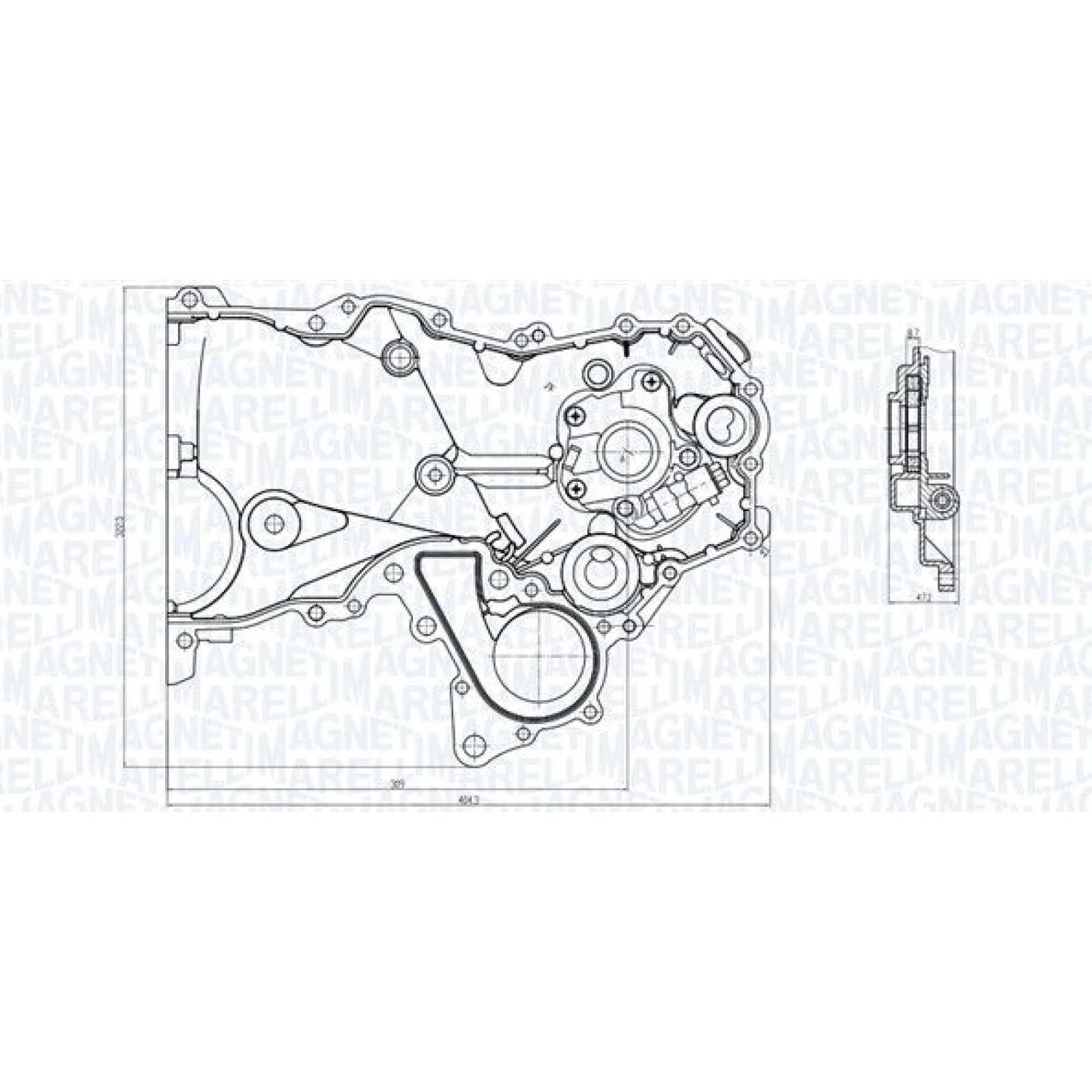 Magneti Marelli Ölpumpe 351516000104