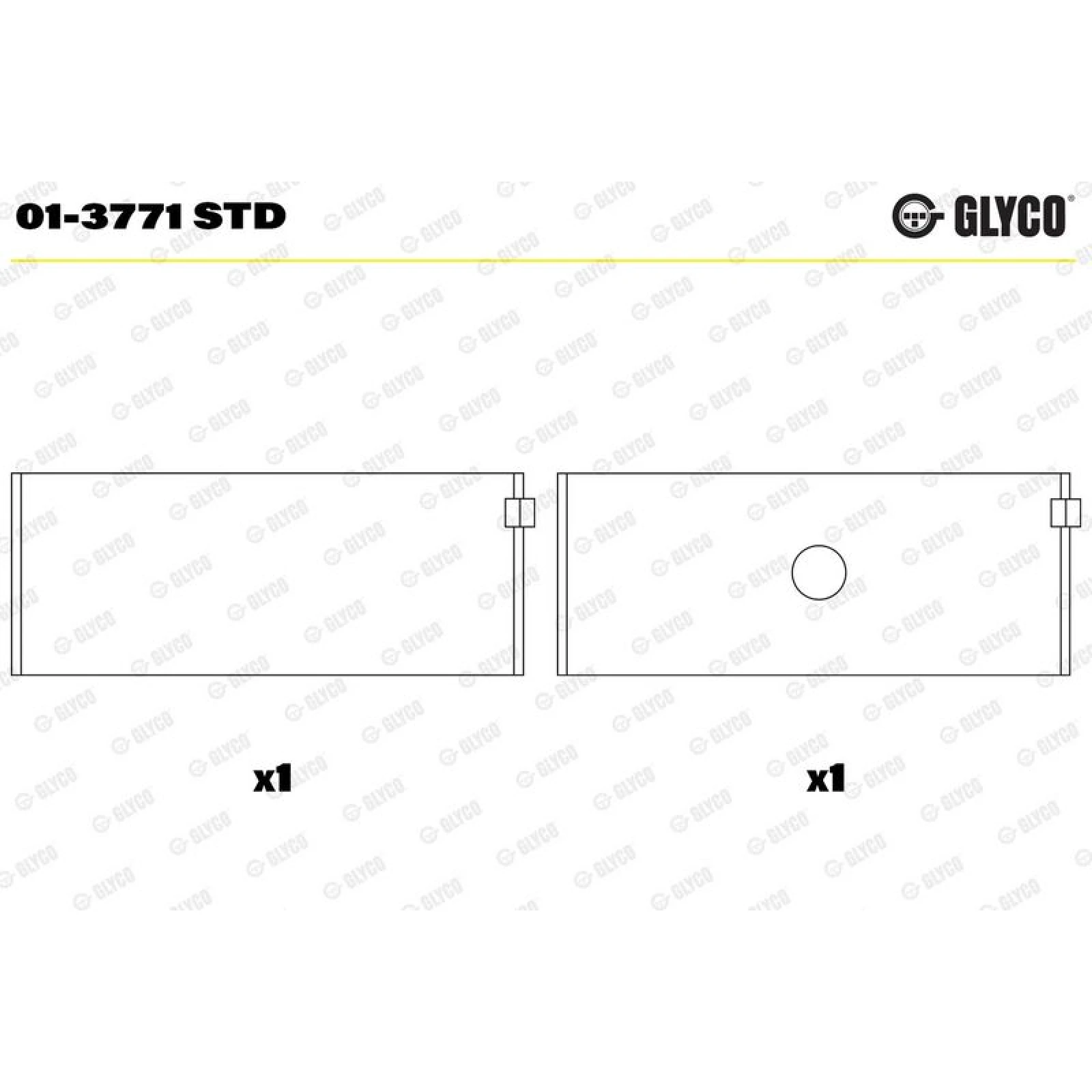PLEUELLAGER 01-3771 STD