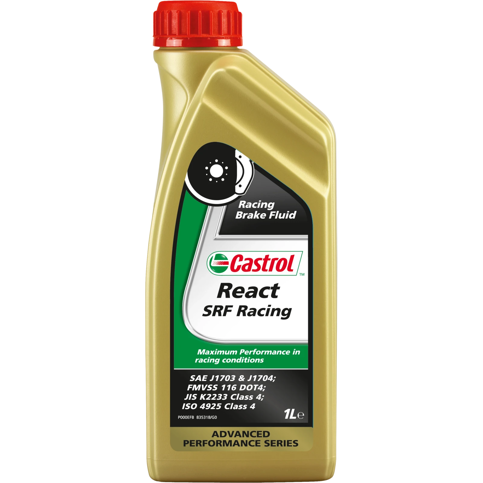 Castrol React SRF Racing 1L 15C540