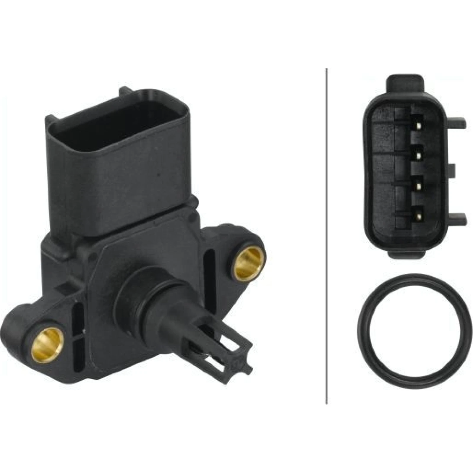 HELLA Sensor, Saugrohrdruck 6PP 009 400-381
