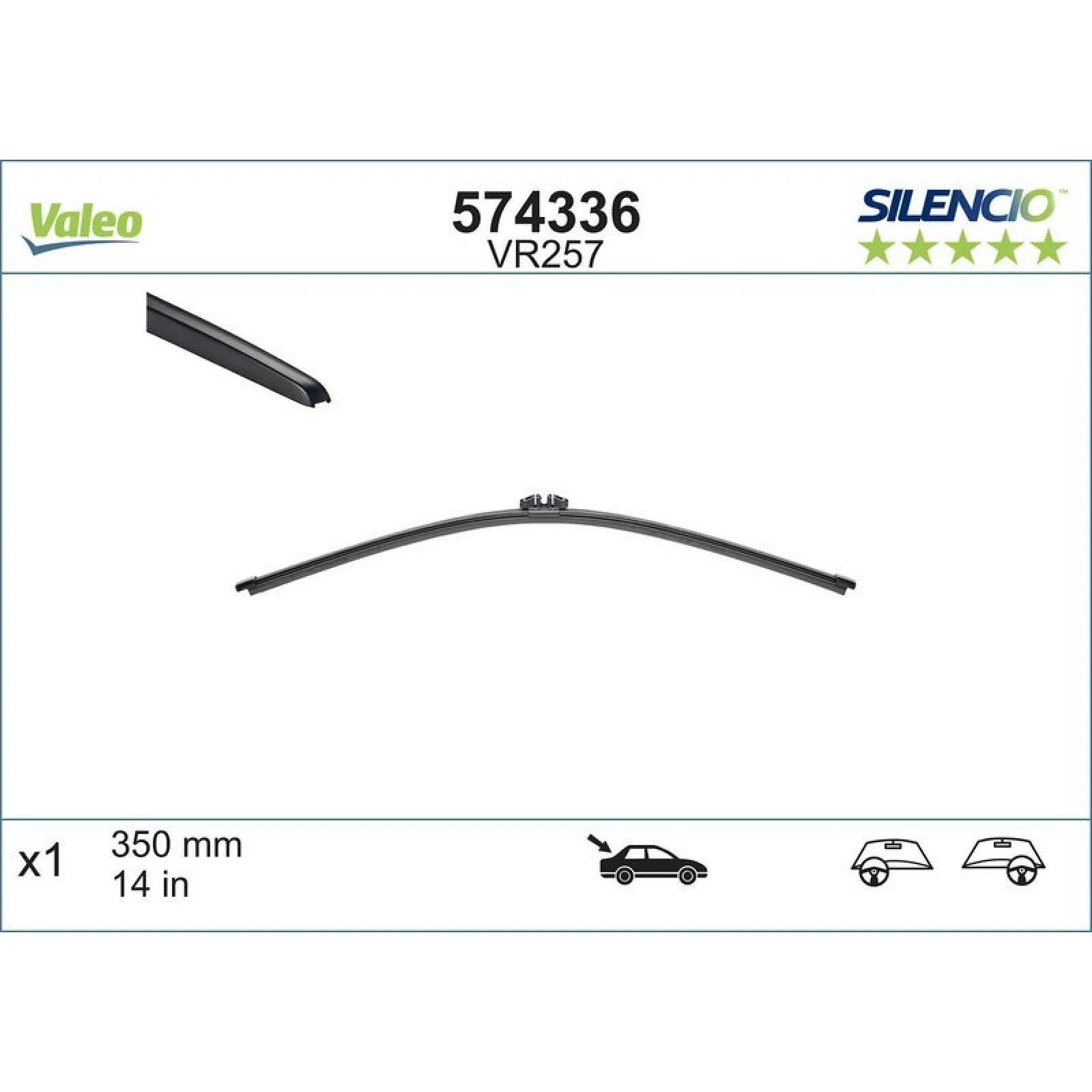 VM257 VALEO Silencio X.TRM HECK 574336