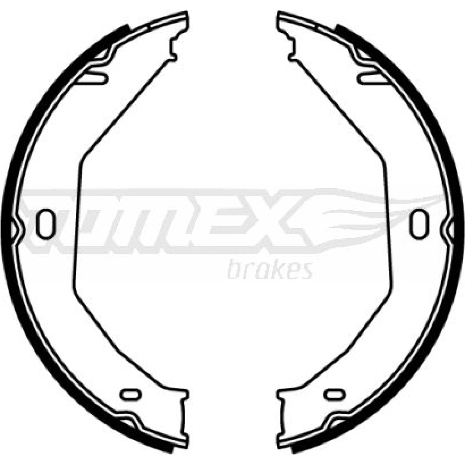 TOMEX brakes Bremsbackensatz TX 22-58