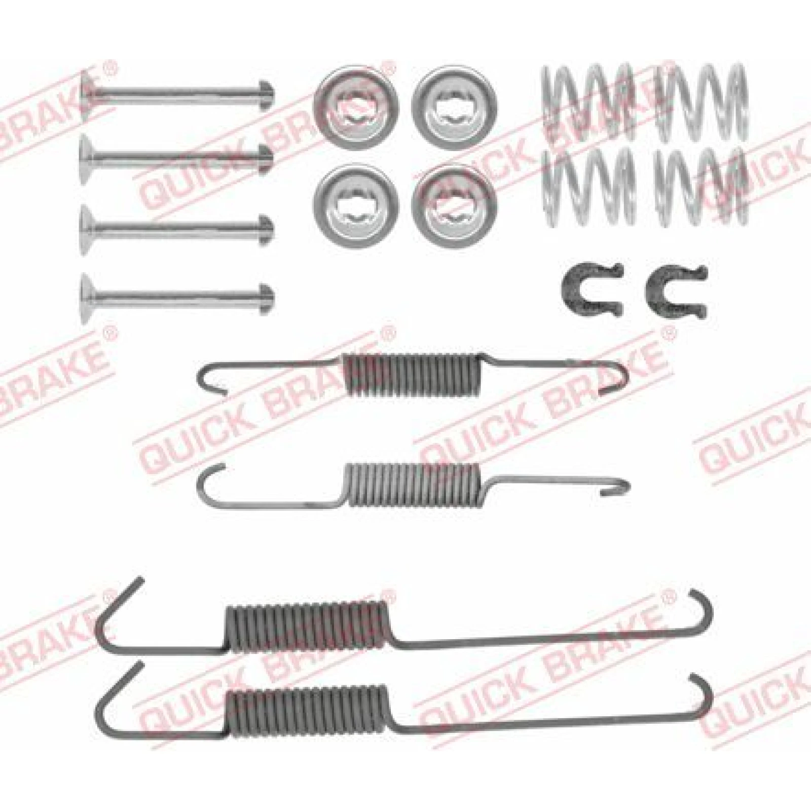 Montagesatz für Bremsbacken 105-0002