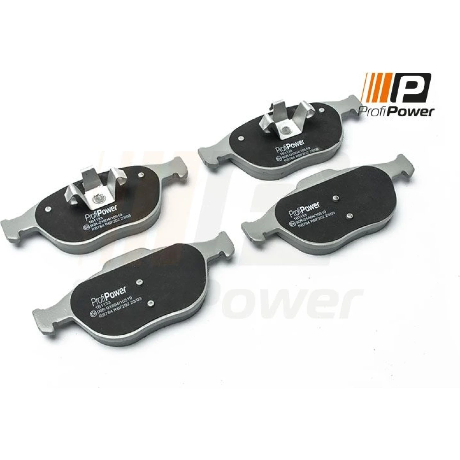 PROFIPOWER Bremsbelagsatz, Scheibenbremse 1B1133