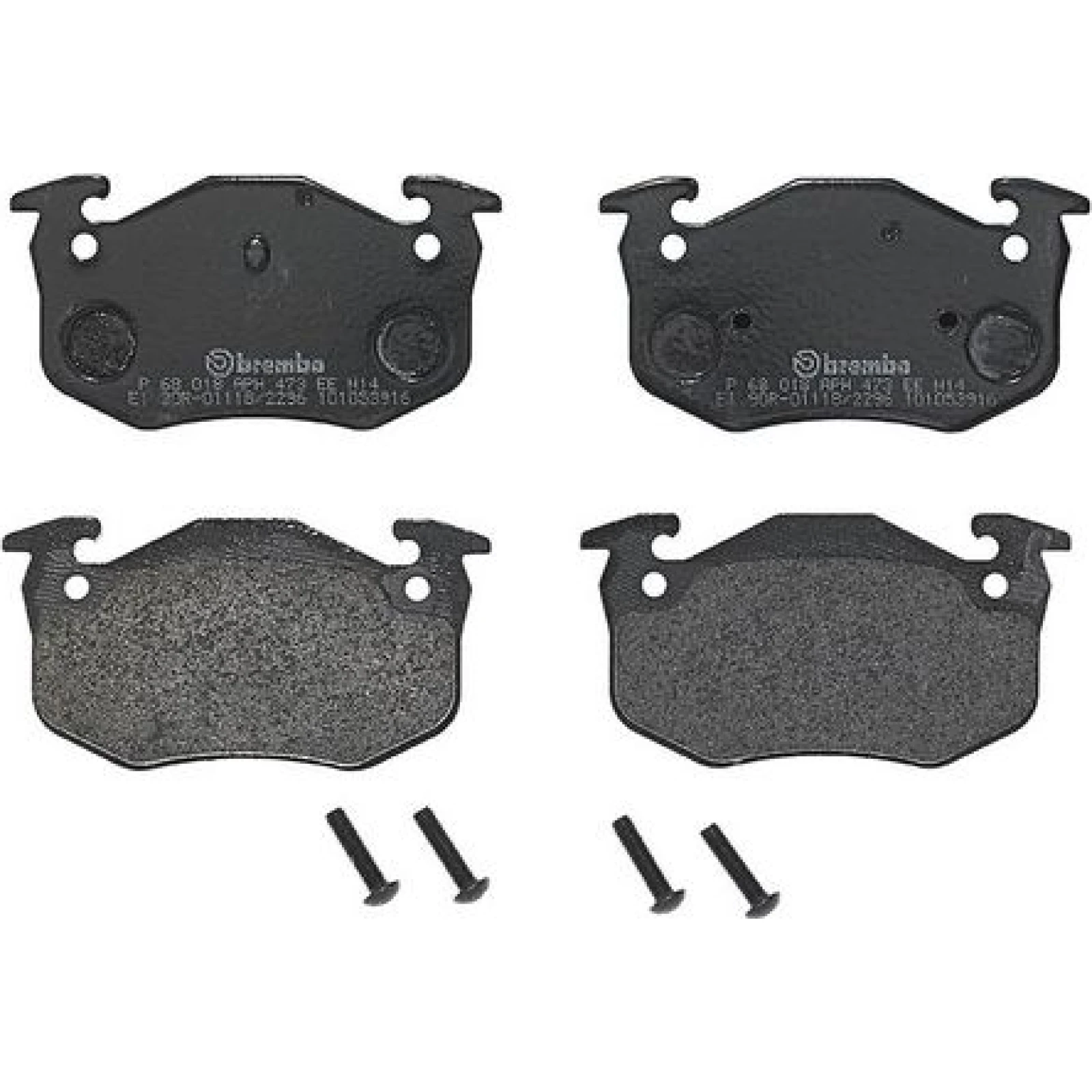 BREMBO Bremsklötze HA P 68 018