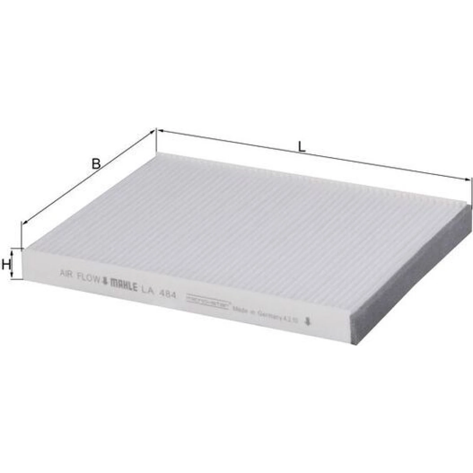 MAHLE Filter, Innenraumluft LA 484