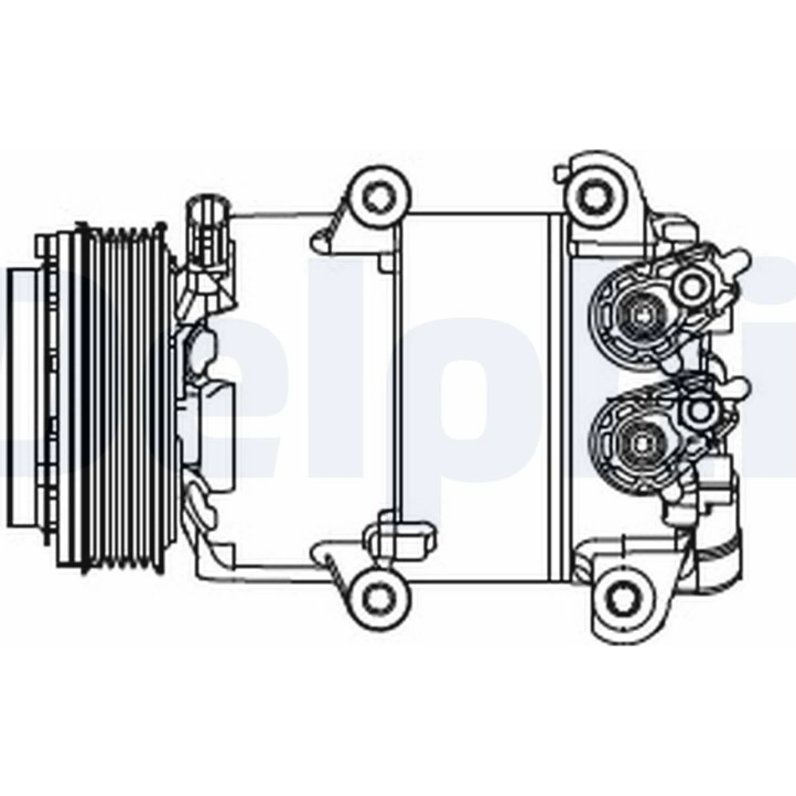 DELPHI Kompressor CS20466