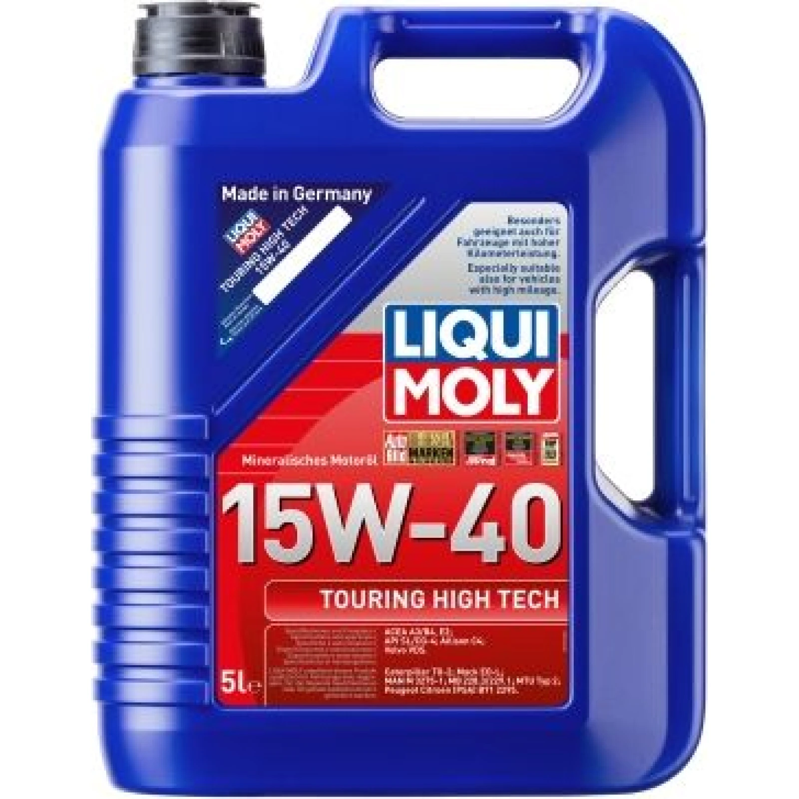 Liqui Moly Touring High Tech 15W-40 1096 Motoröl 5l