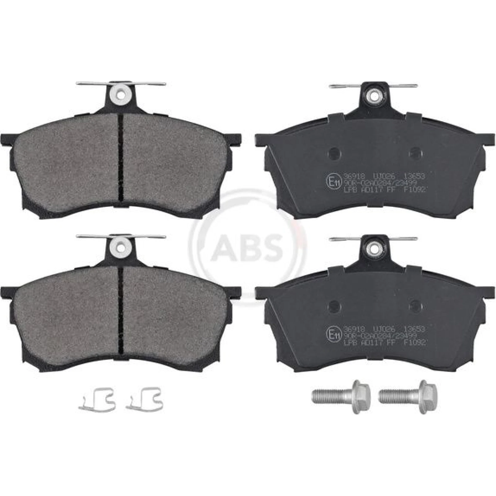 A.B.S. Bremsbeläge 36918