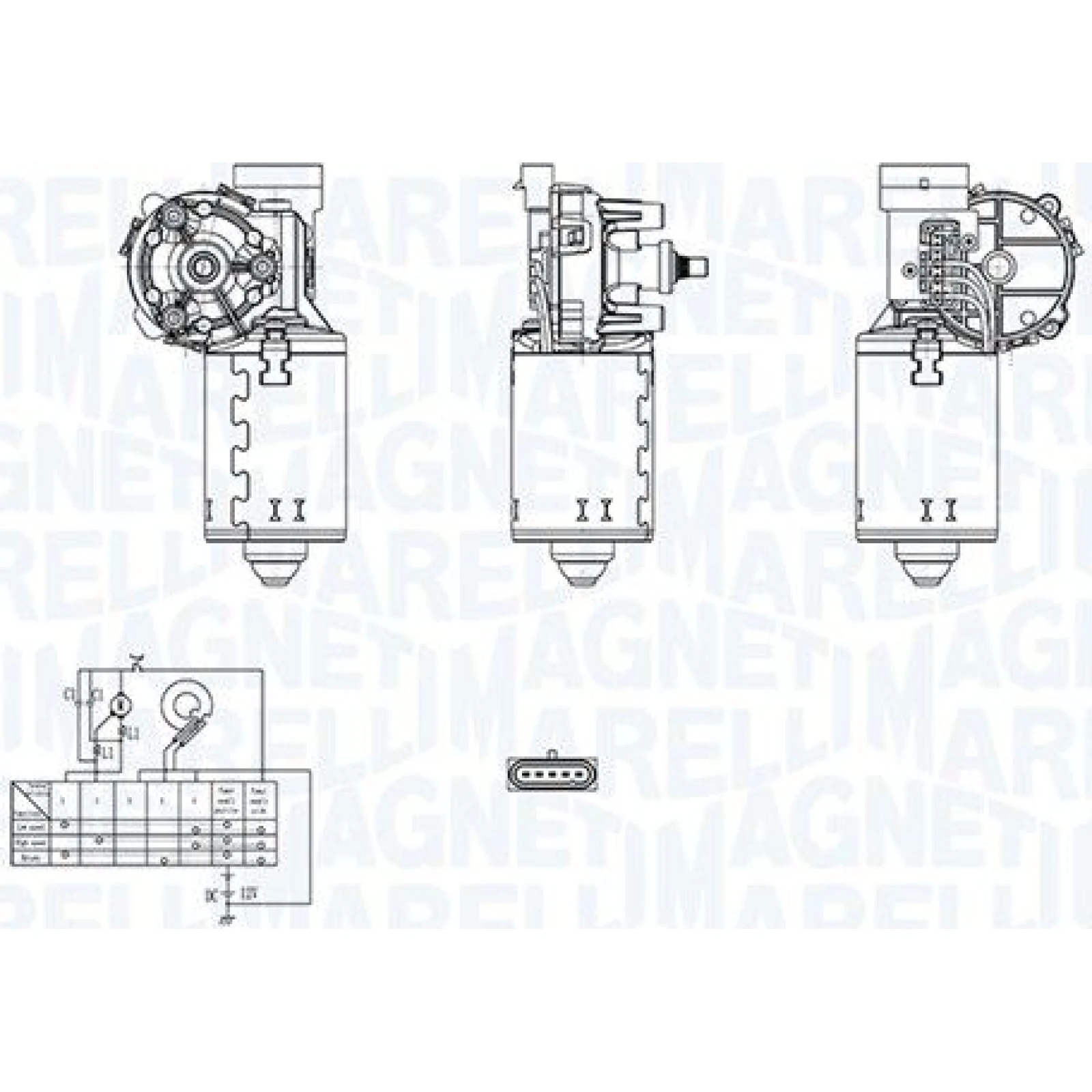 Wischermotor 60500101010