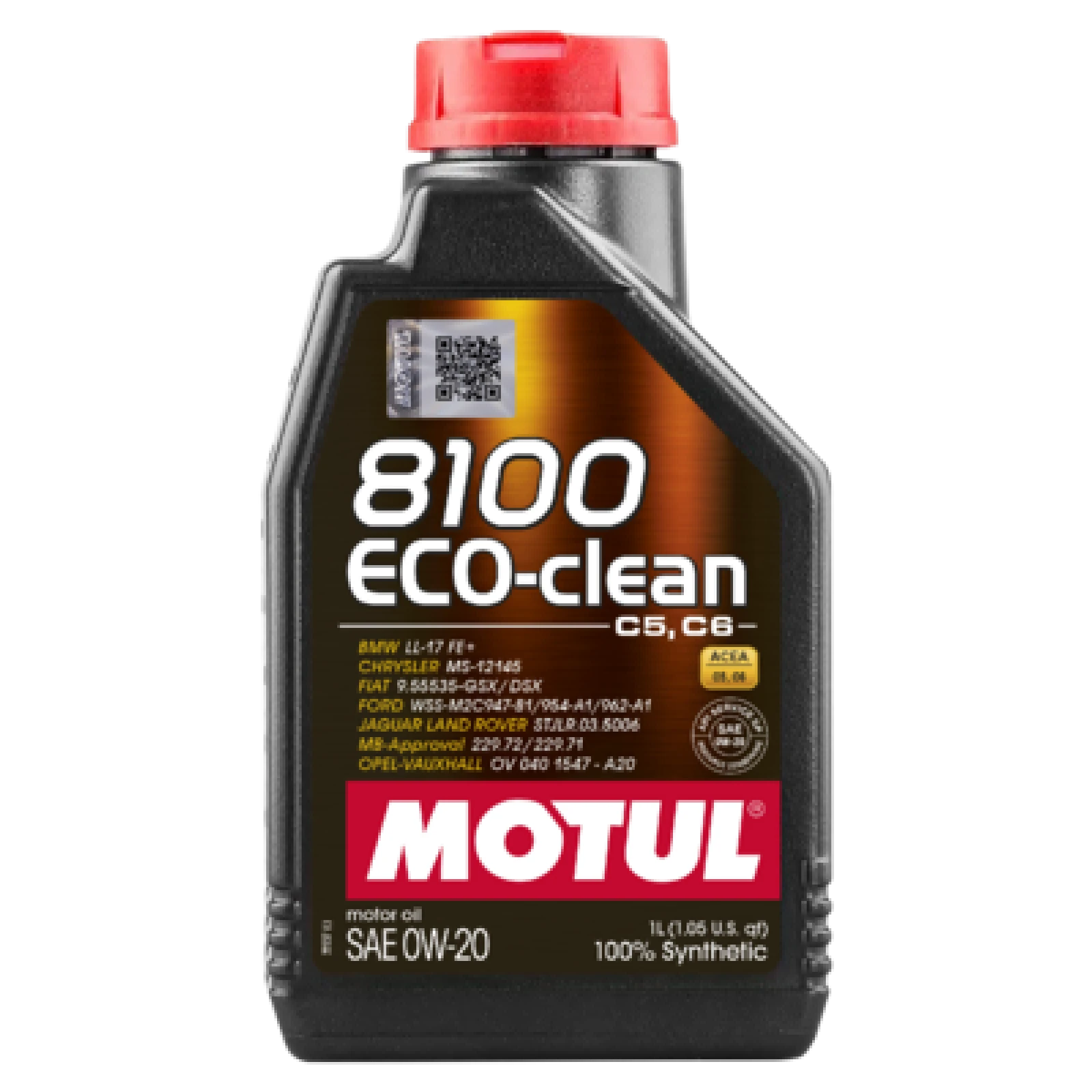Motul 8100 ECO-clean 0W-20 C5 / C6 1 Liter 108813