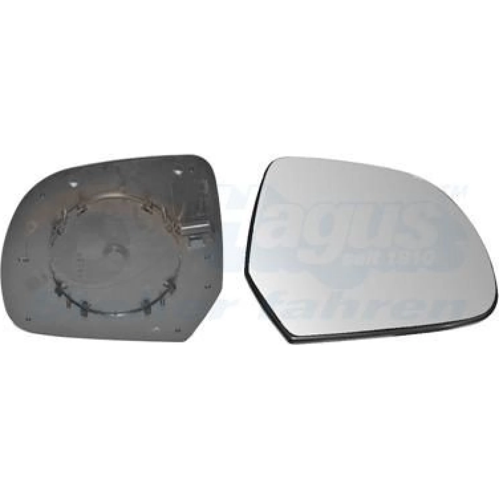 VAN WEZEL Spiegelglas, Außenspiegel 3334832