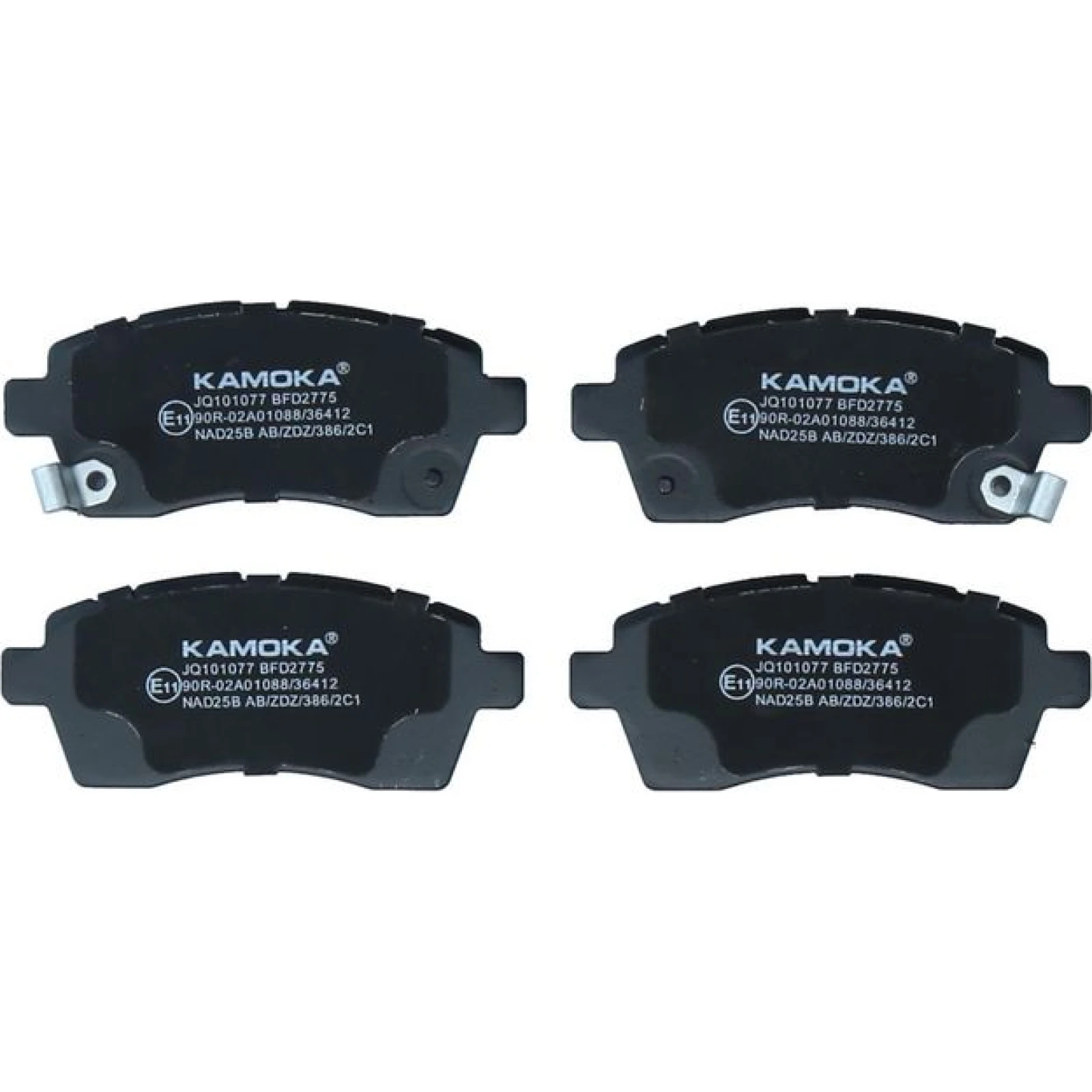 KAMOKA Bremsbelagsatz, Scheibenbremse JQ101077