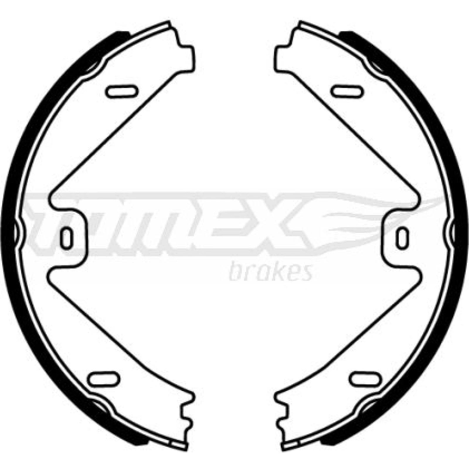 TOMEX brakes Bremsbackensatz TX 22-16
