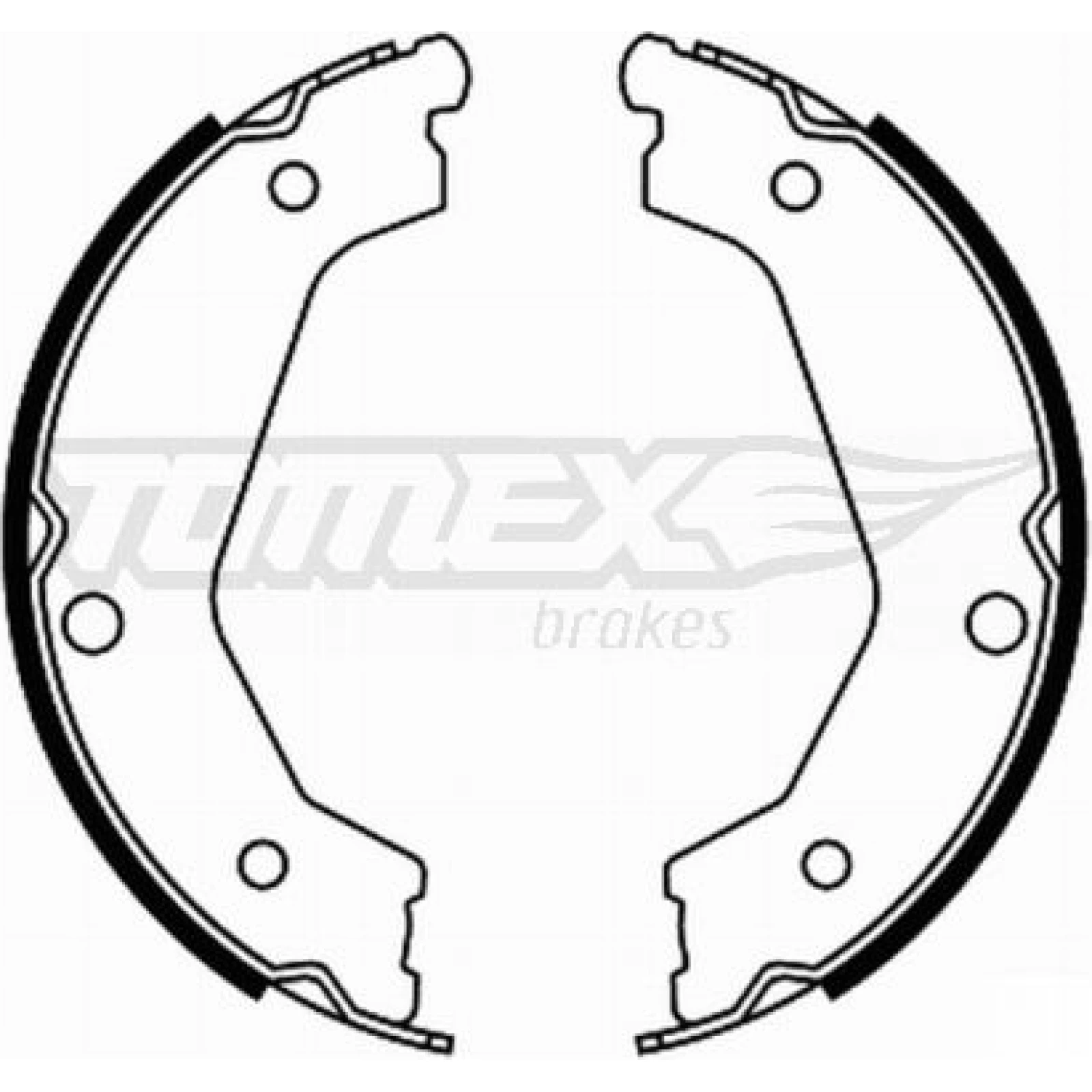 TOMEX brakes Bremsbackensatz TX 21-88