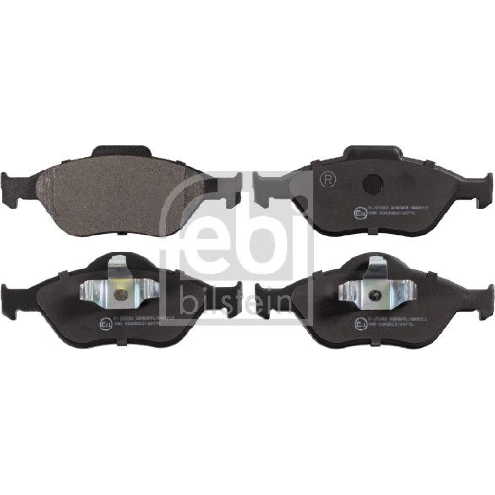 FEBI BILSTEIN Bremsbeläge 16401