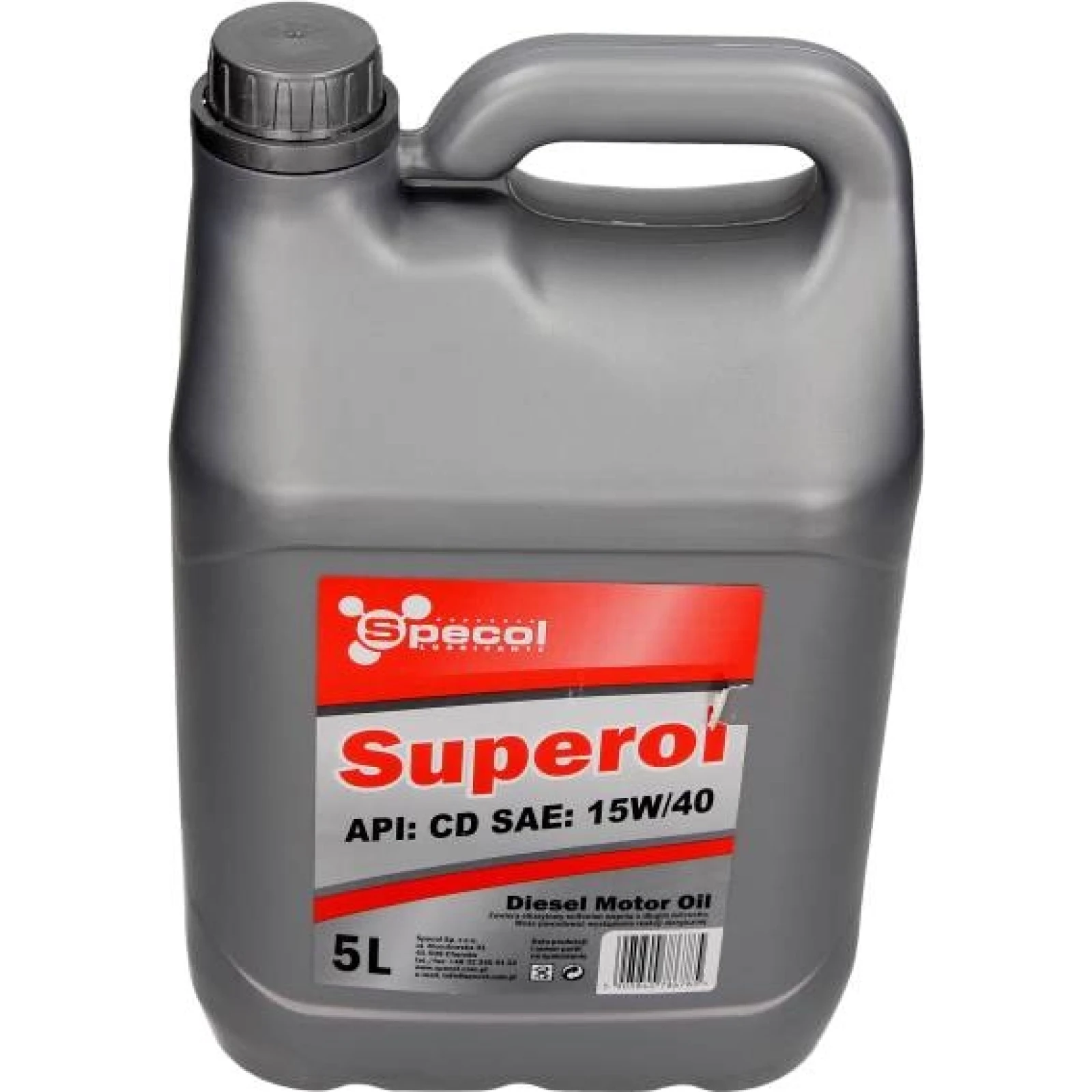 Spec 15W40 5L Super Cd 102709