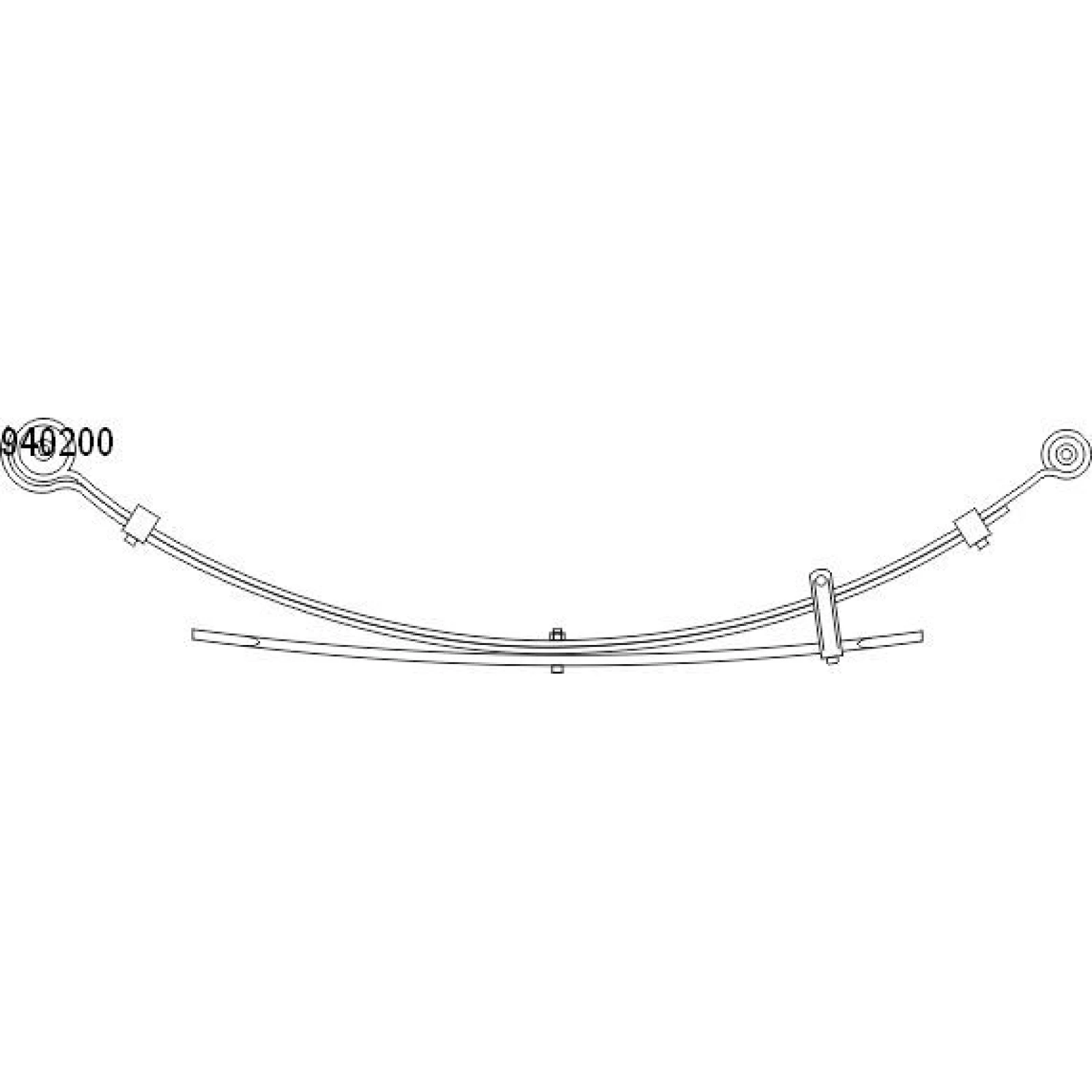 Federpaket - Federung/Dämpfung VW T. Amarok 10- (2+1) (745/745mm) 10.940.200.00