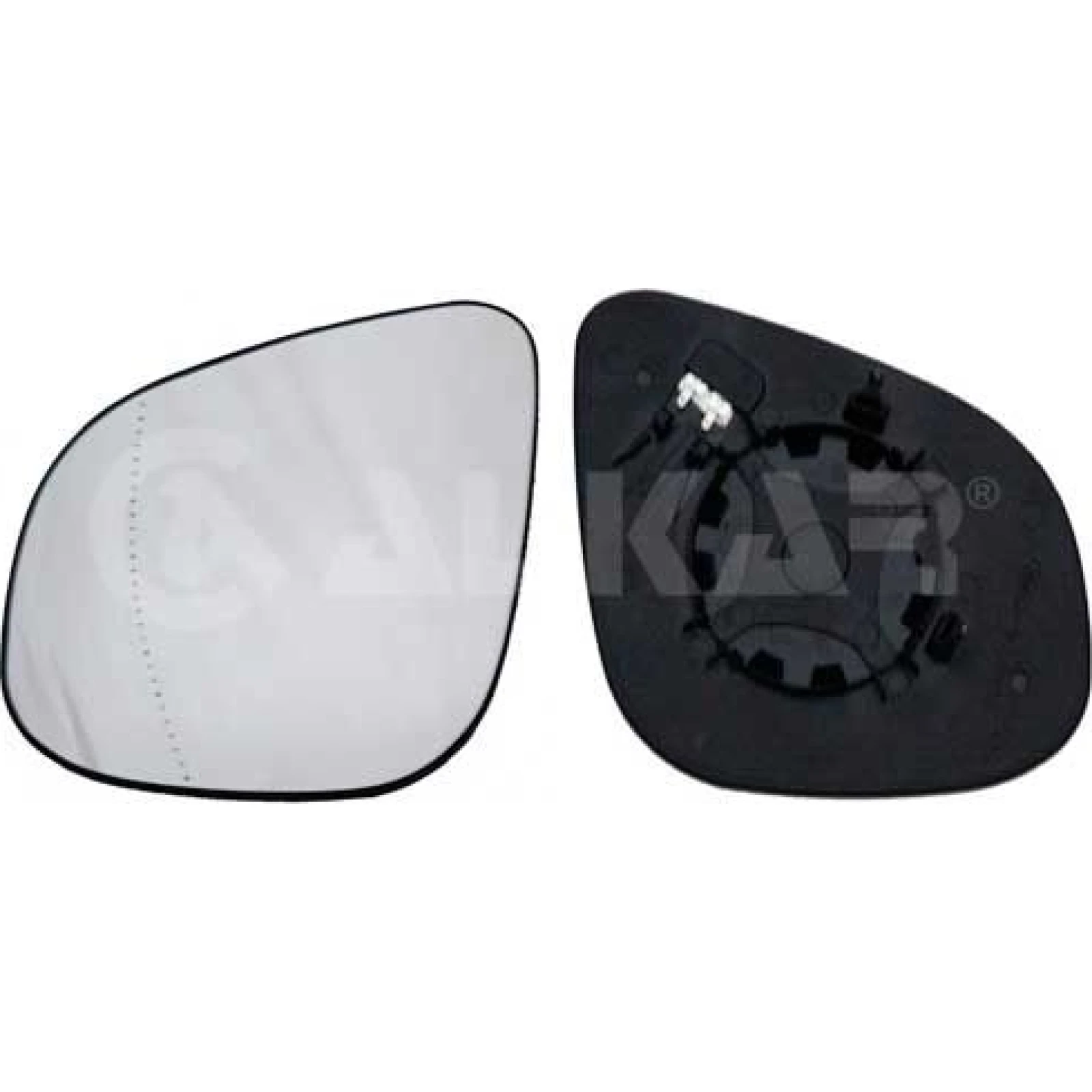 Alkar Außenspiegelglas 6471698
