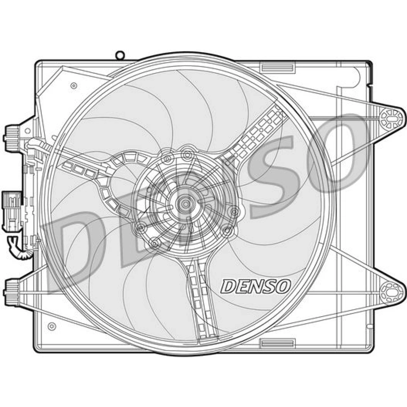 DENSO Klimaanlagenkühler DCN32063